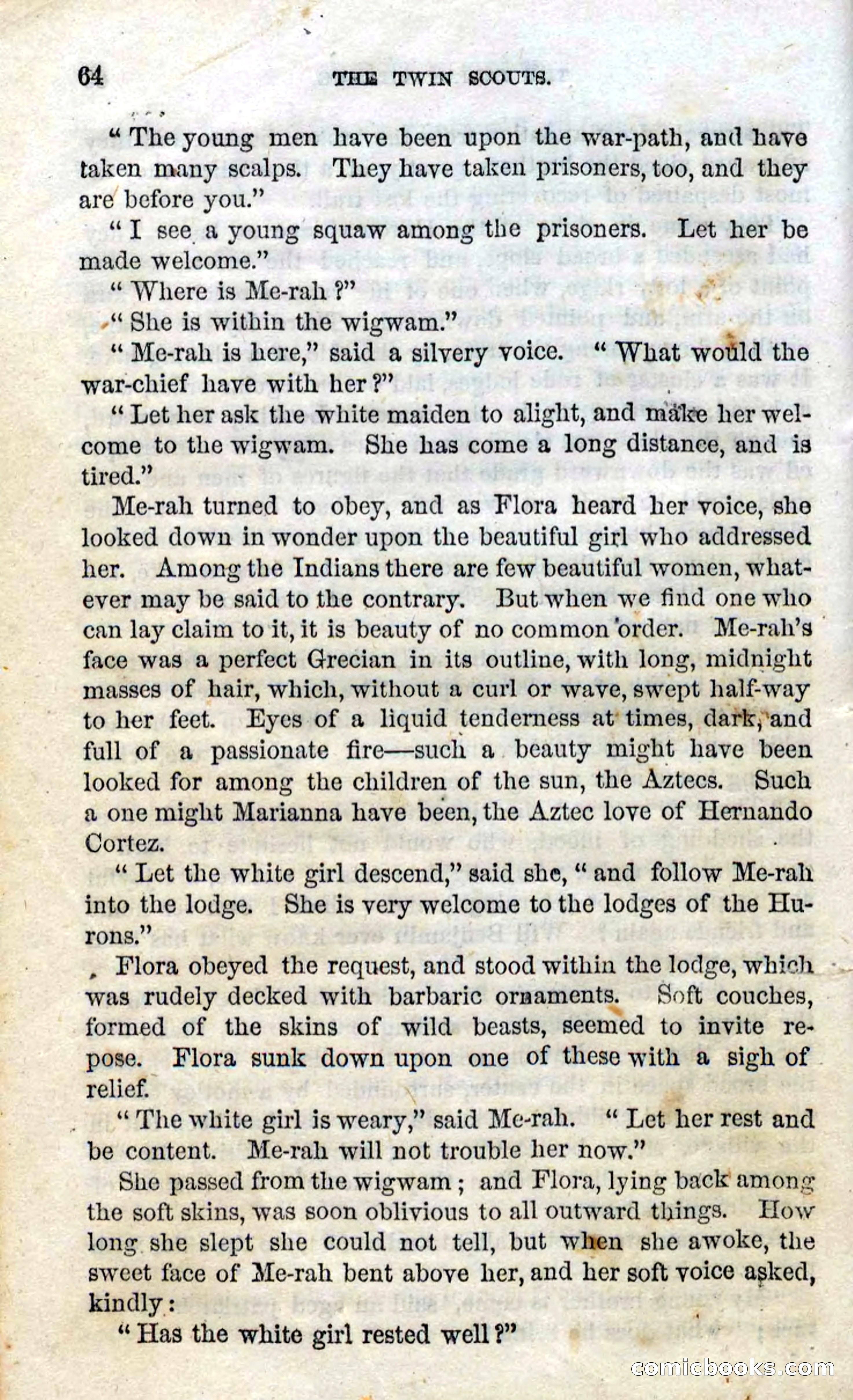Beadle's Dime Novels No. 92: The Twin Scouts — page 62 of 98
