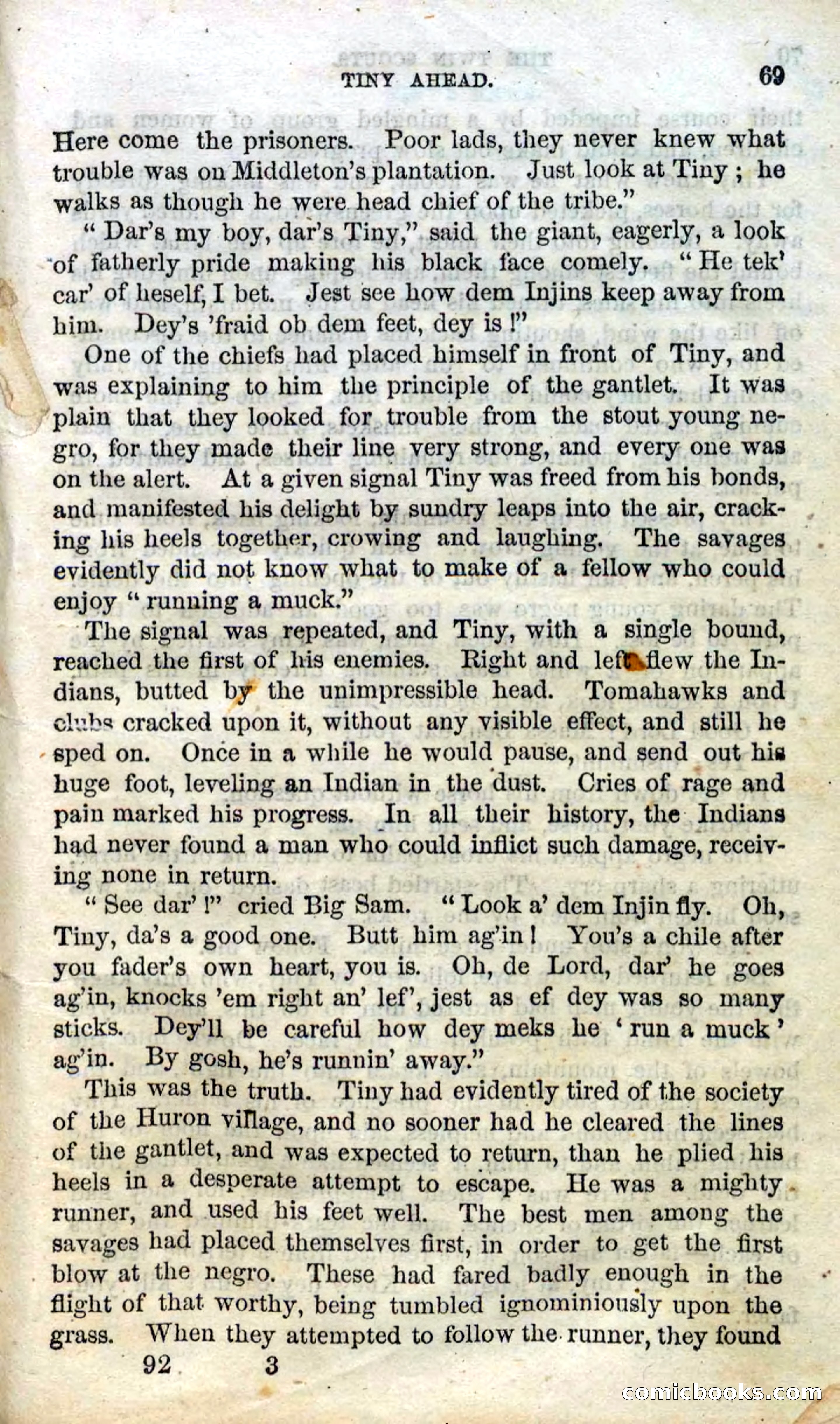 Beadle's Dime Novels No. 92: The Twin Scouts — page 67 of 98