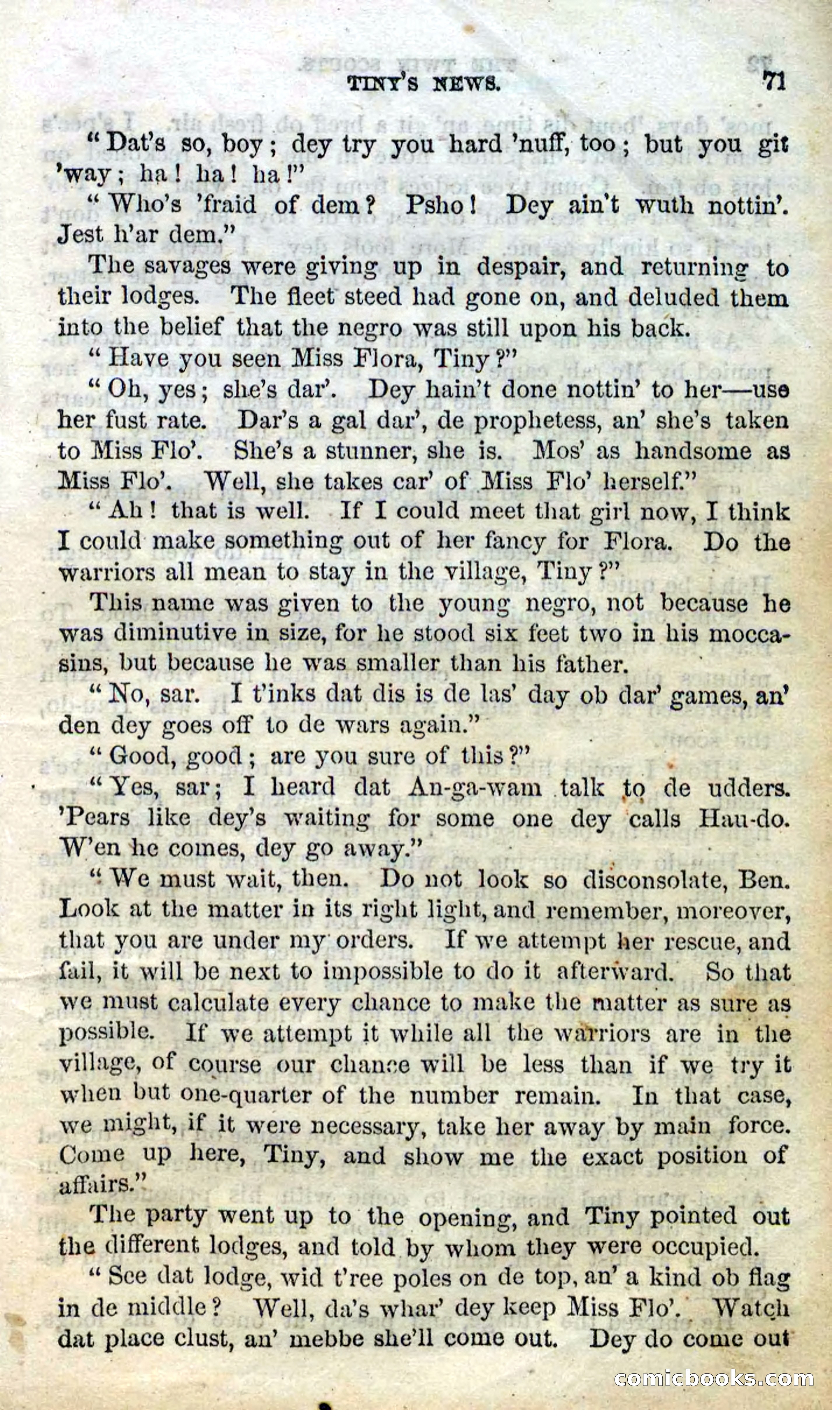 Beadle's Dime Novels No. 92: The Twin Scouts — page 69 of 98