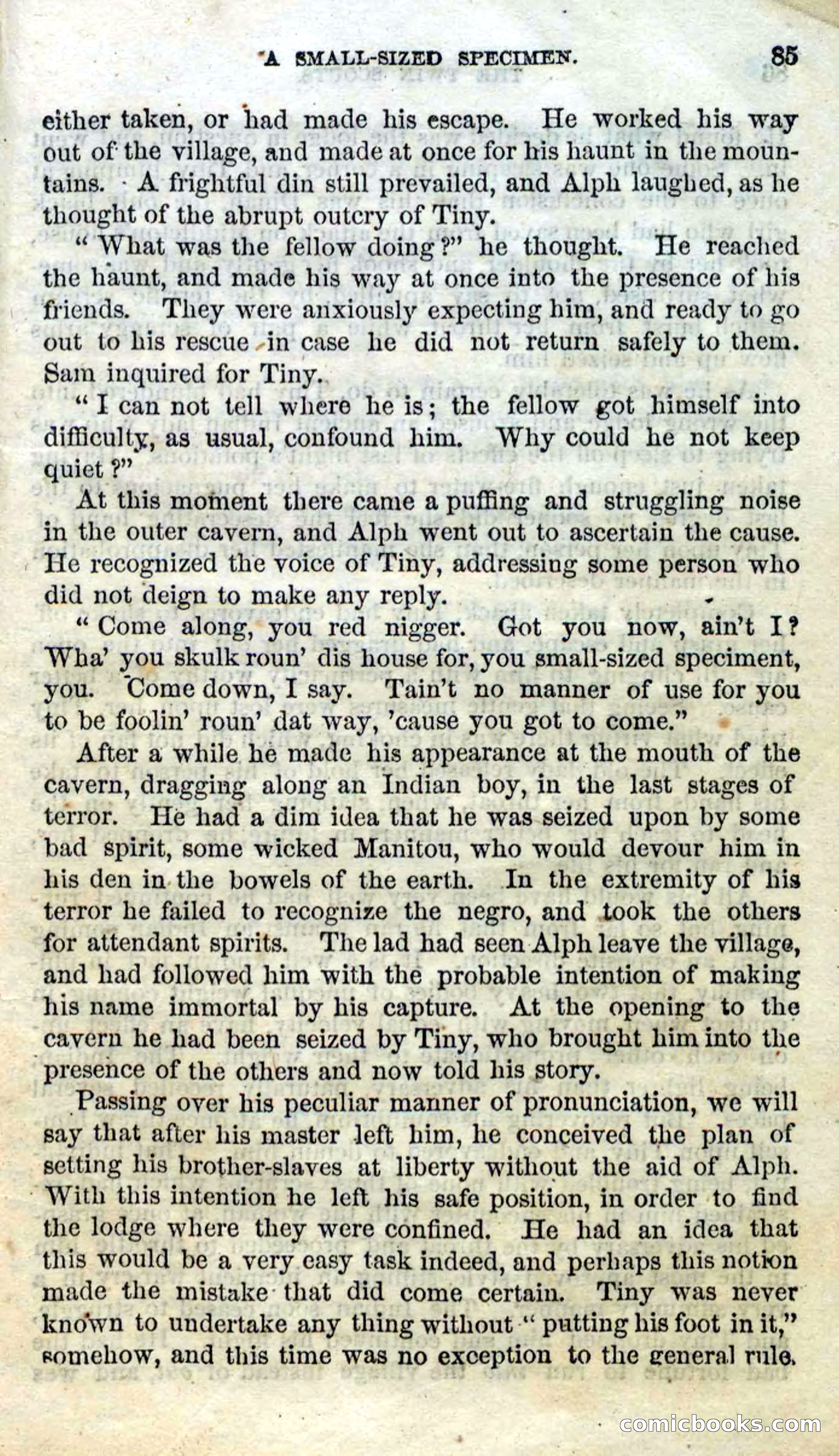 Beadle's Dime Novels No. 92: The Twin Scouts — page 83 of 98
