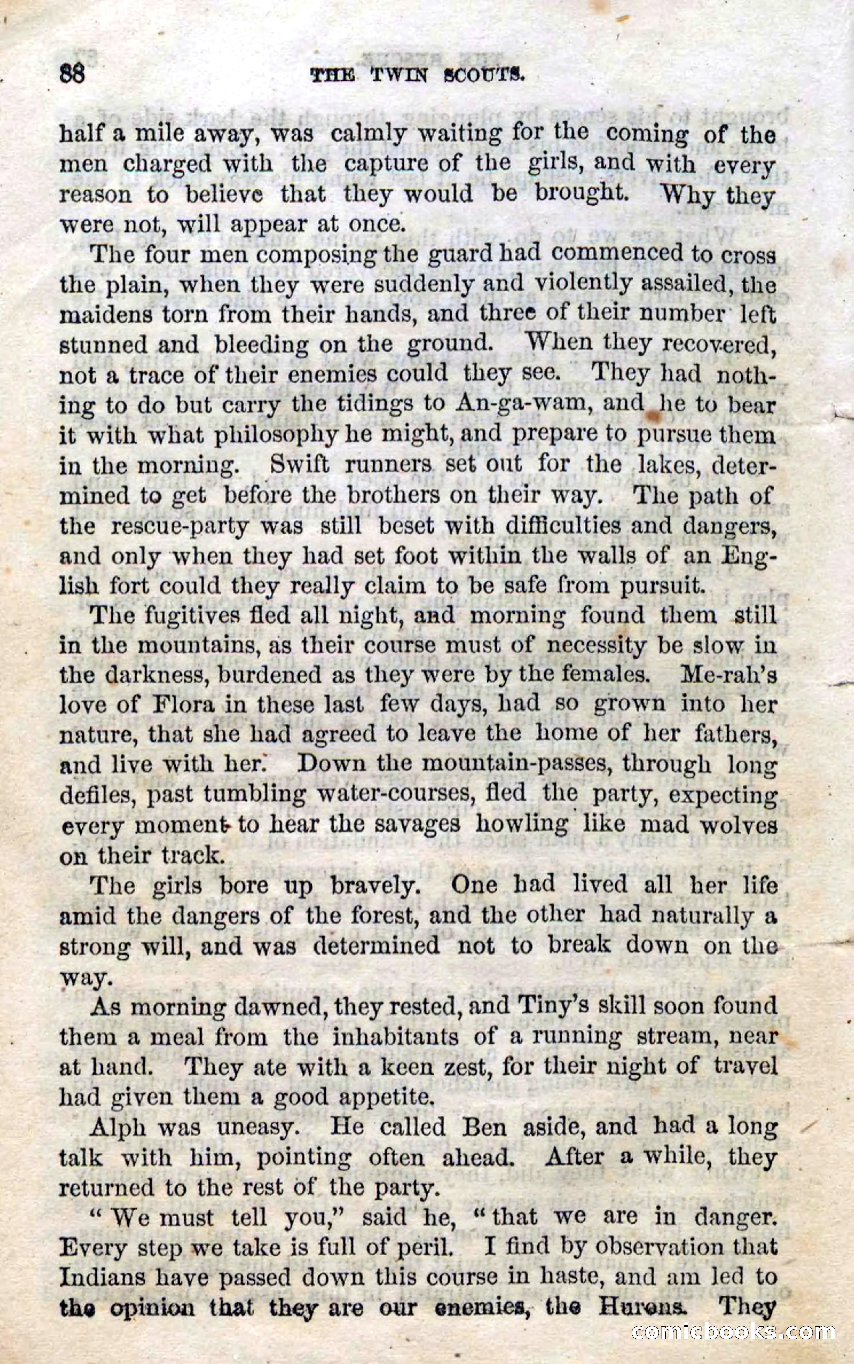 Beadle's Dime Novels No. 92: The Twin Scouts — page 86 of 98