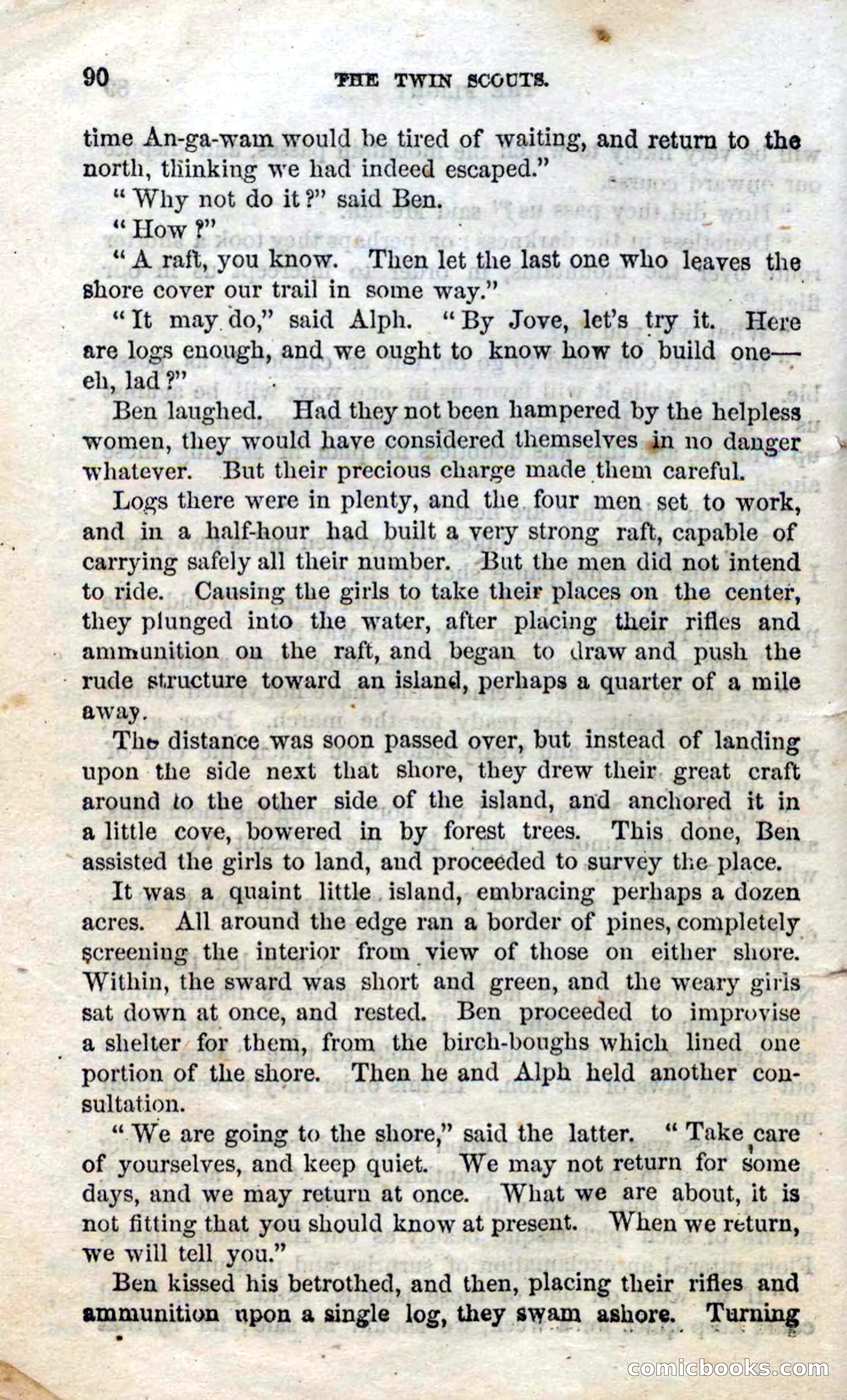 Beadle's Dime Novels No. 92: The Twin Scouts — page 88 of 98