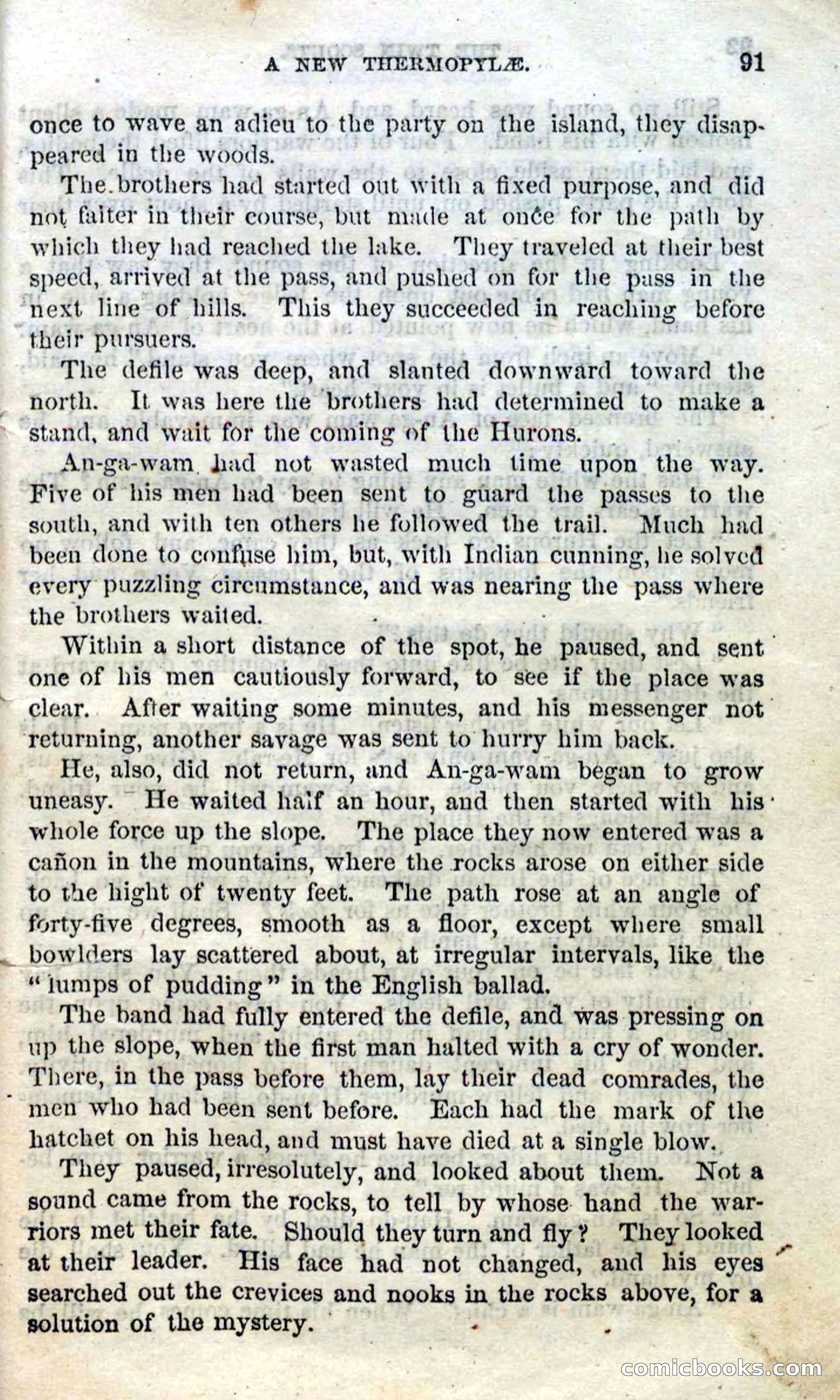 Beadle's Dime Novels No. 92: The Twin Scouts — page 89 of 98