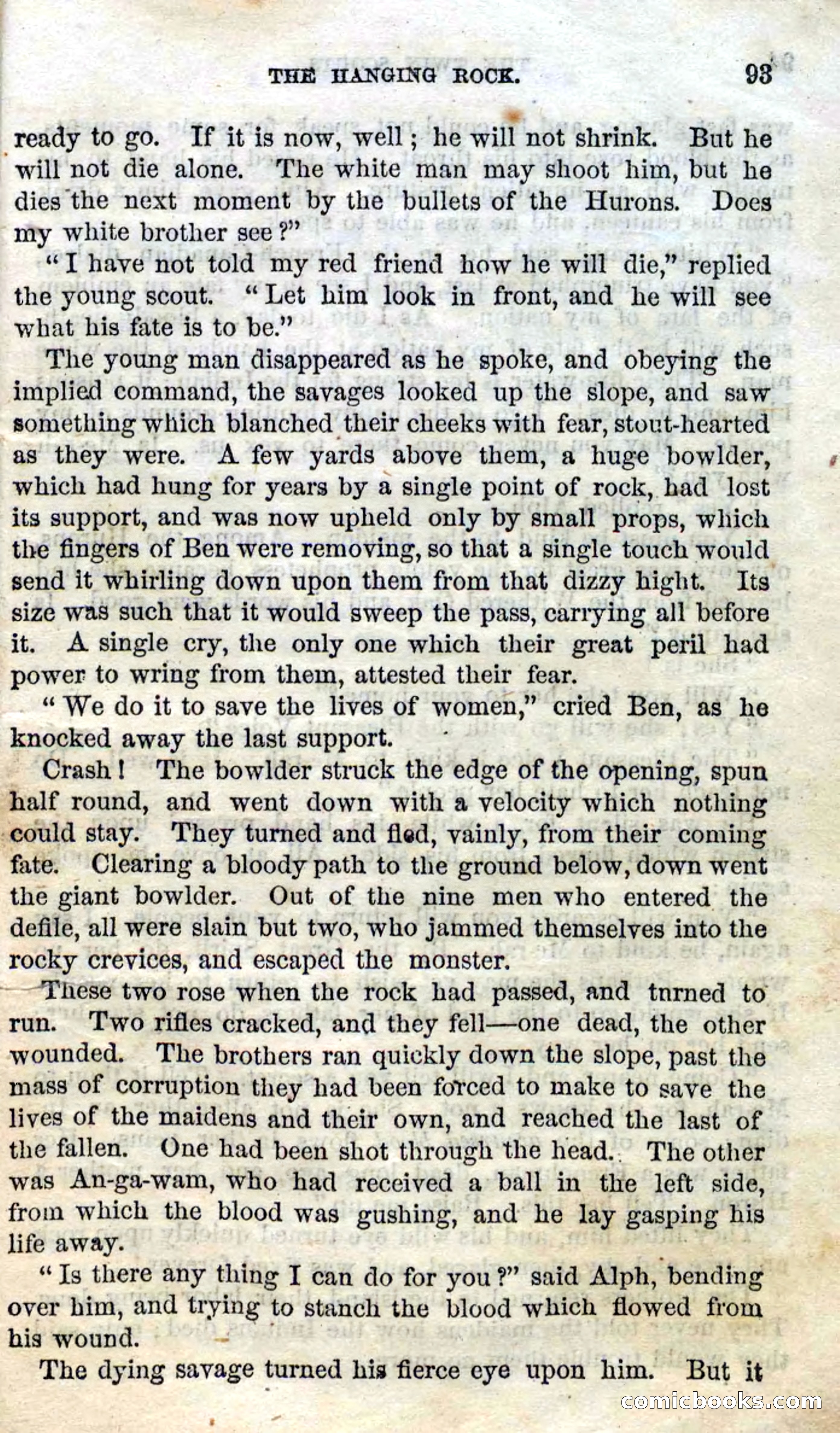 Beadle's Dime Novels No. 92: The Twin Scouts — page 91 of 98