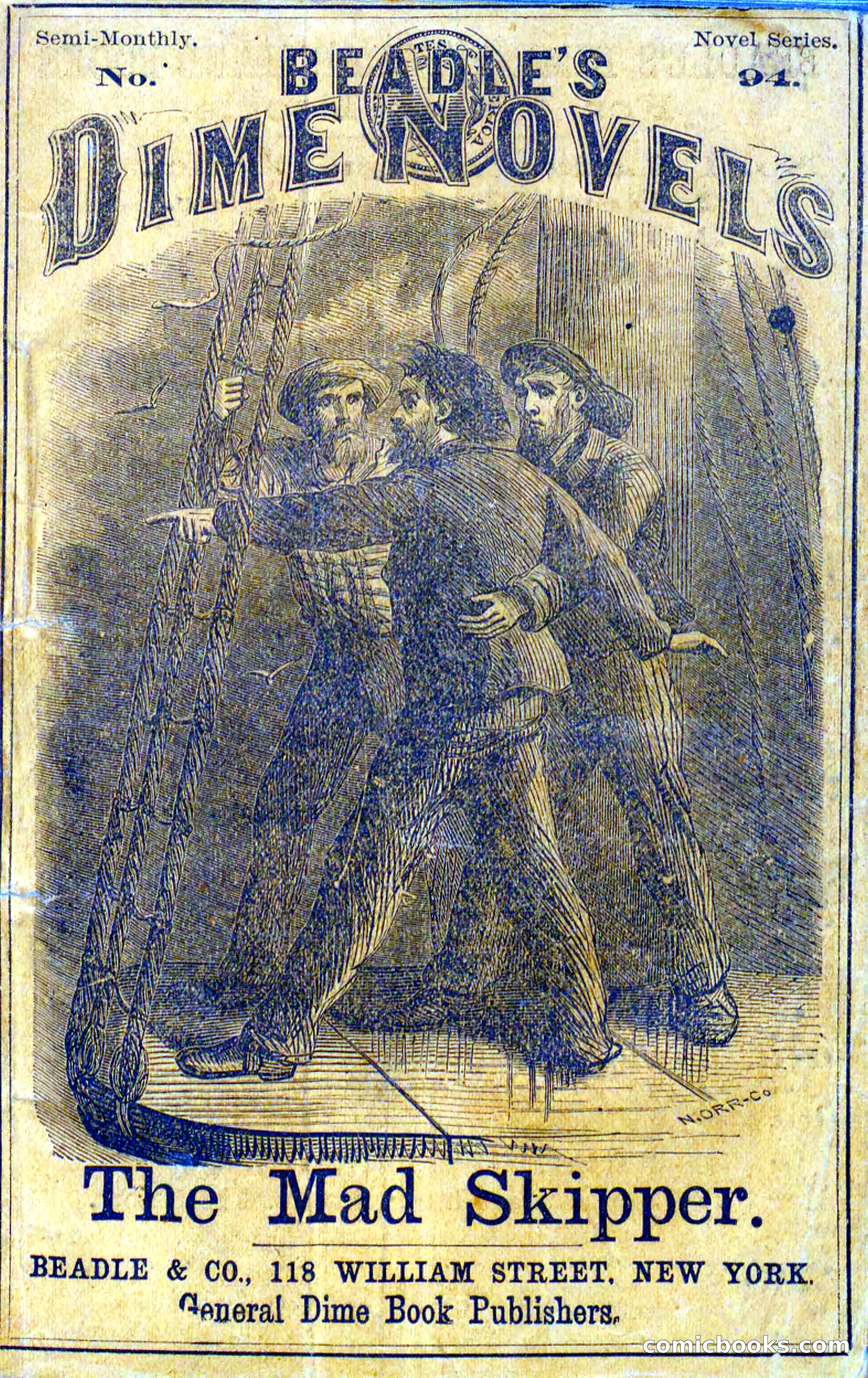 Beadle's Dime Novels No. 94: The Mad Skipper