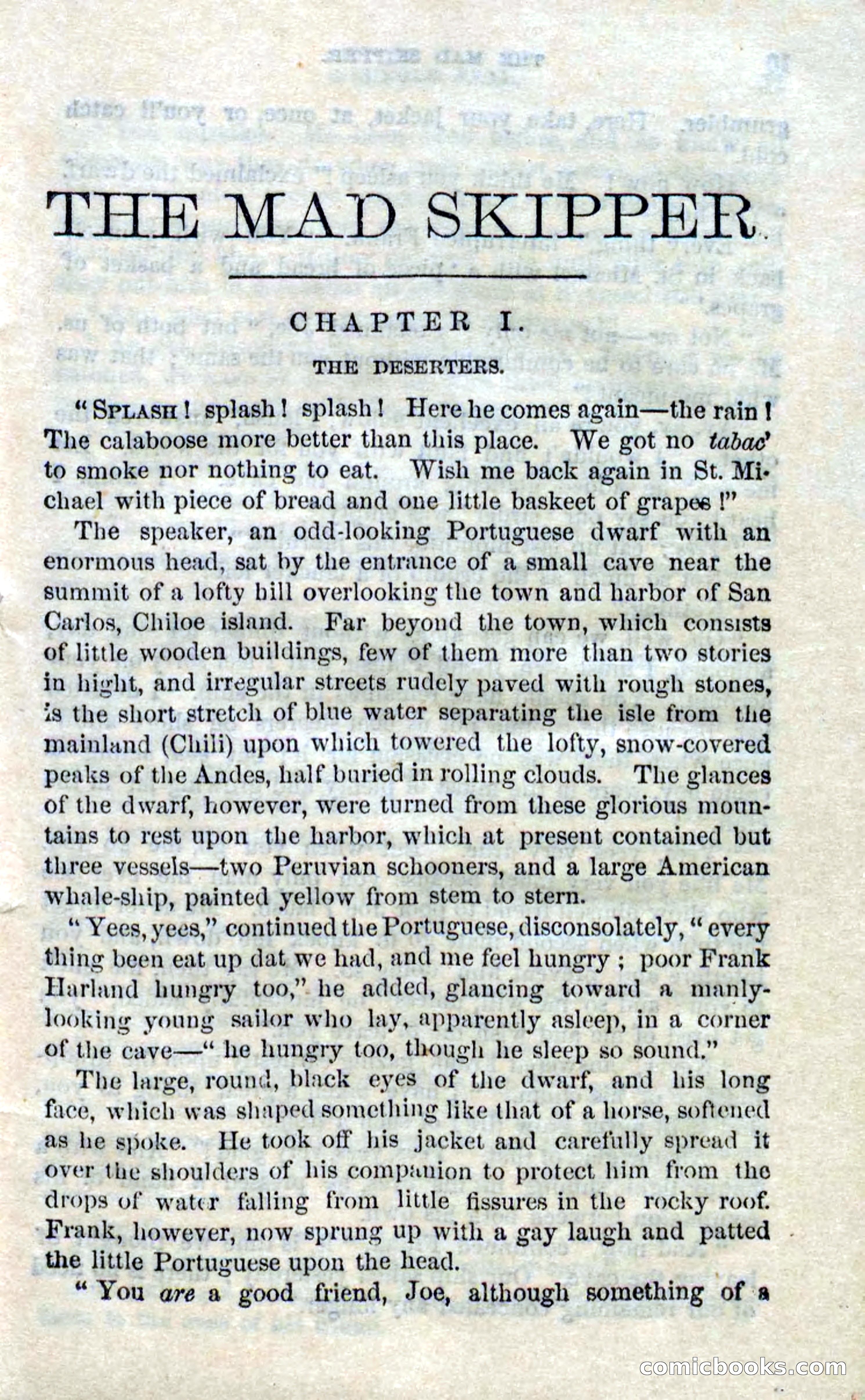 Beadle's Dime Novels No. 94: The Mad Skipper — page 7 of 100