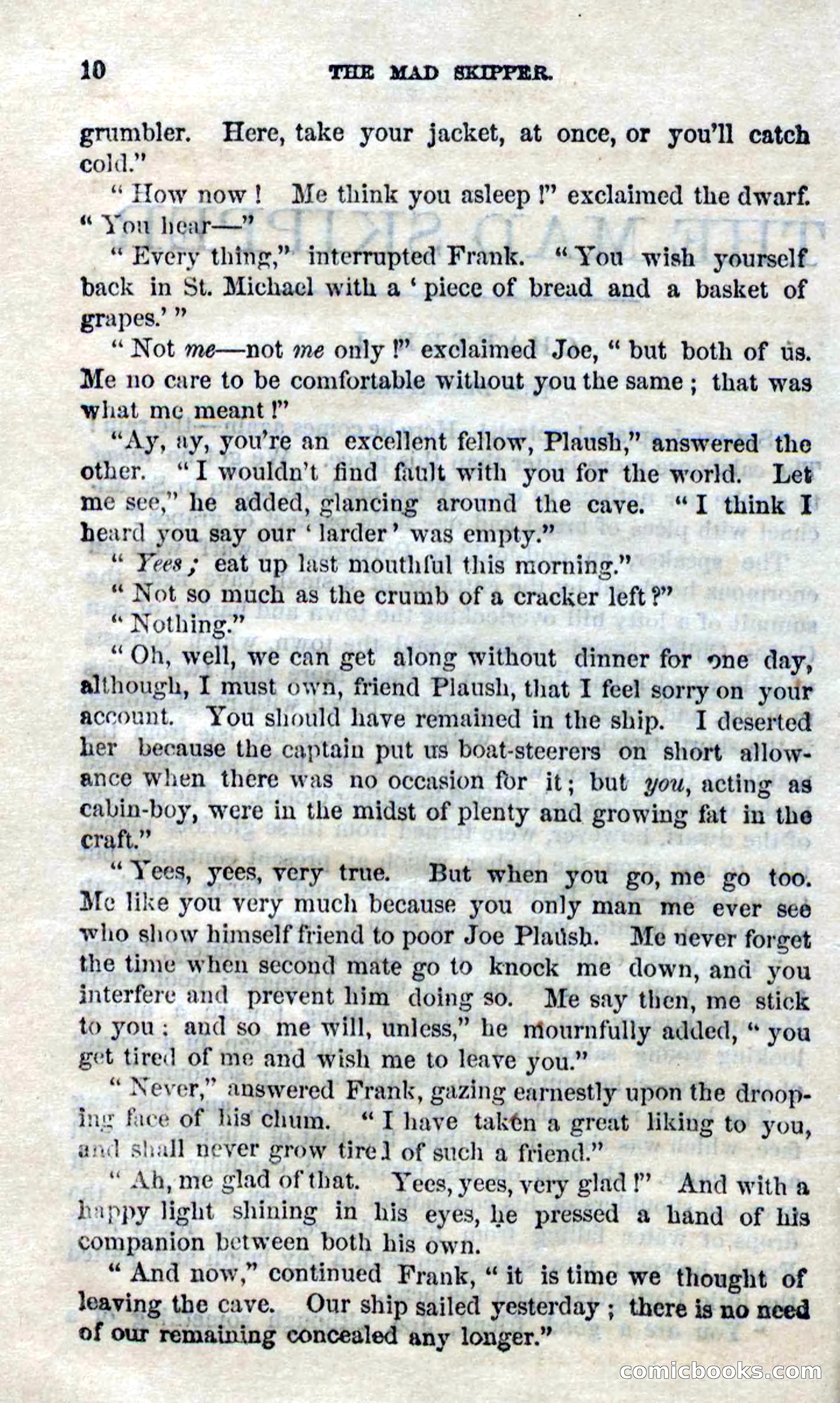 Beadle's Dime Novels No. 94: The Mad Skipper — page 8 of 100