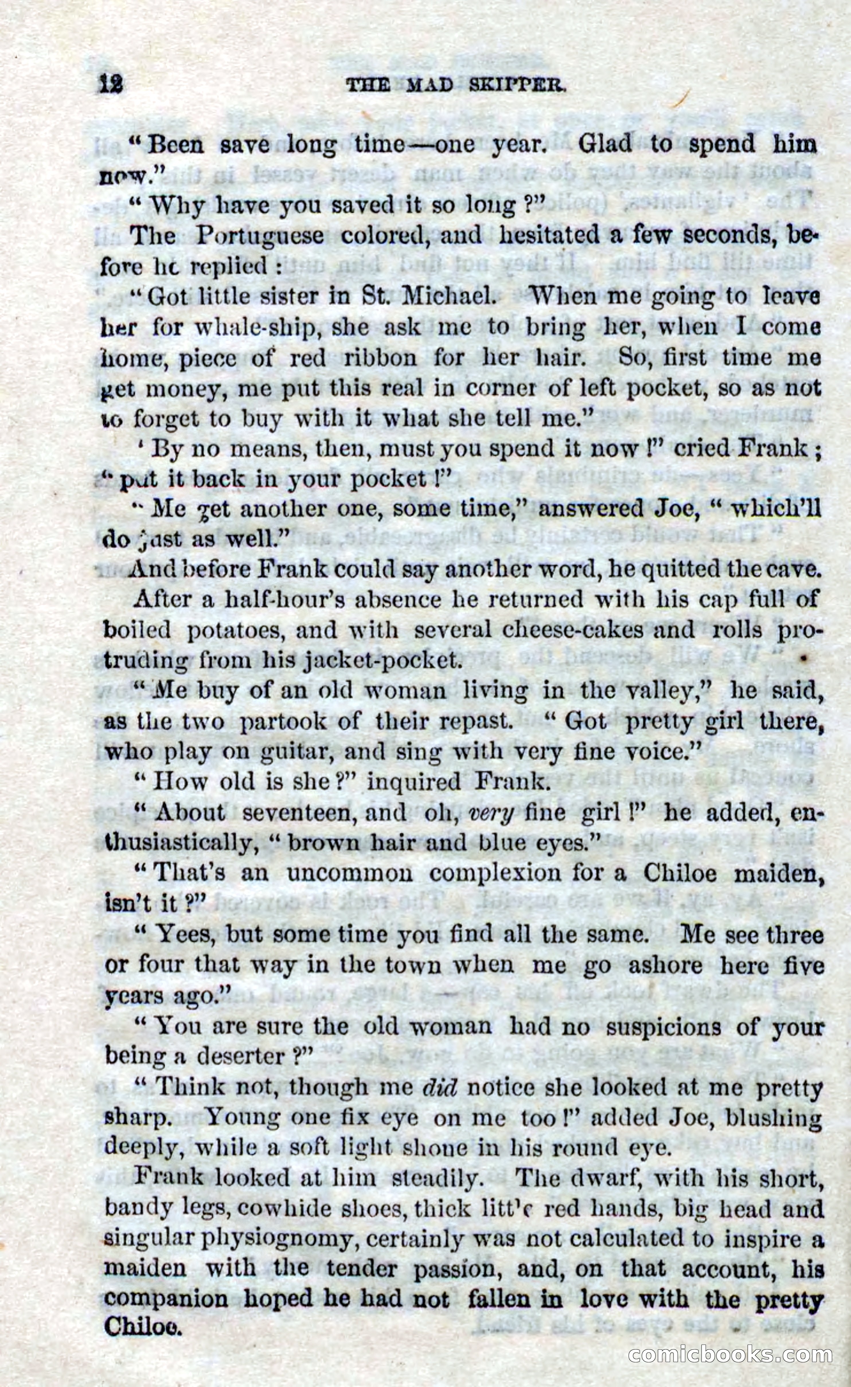 Beadle's Dime Novels No. 94: The Mad Skipper — page 10 of 100