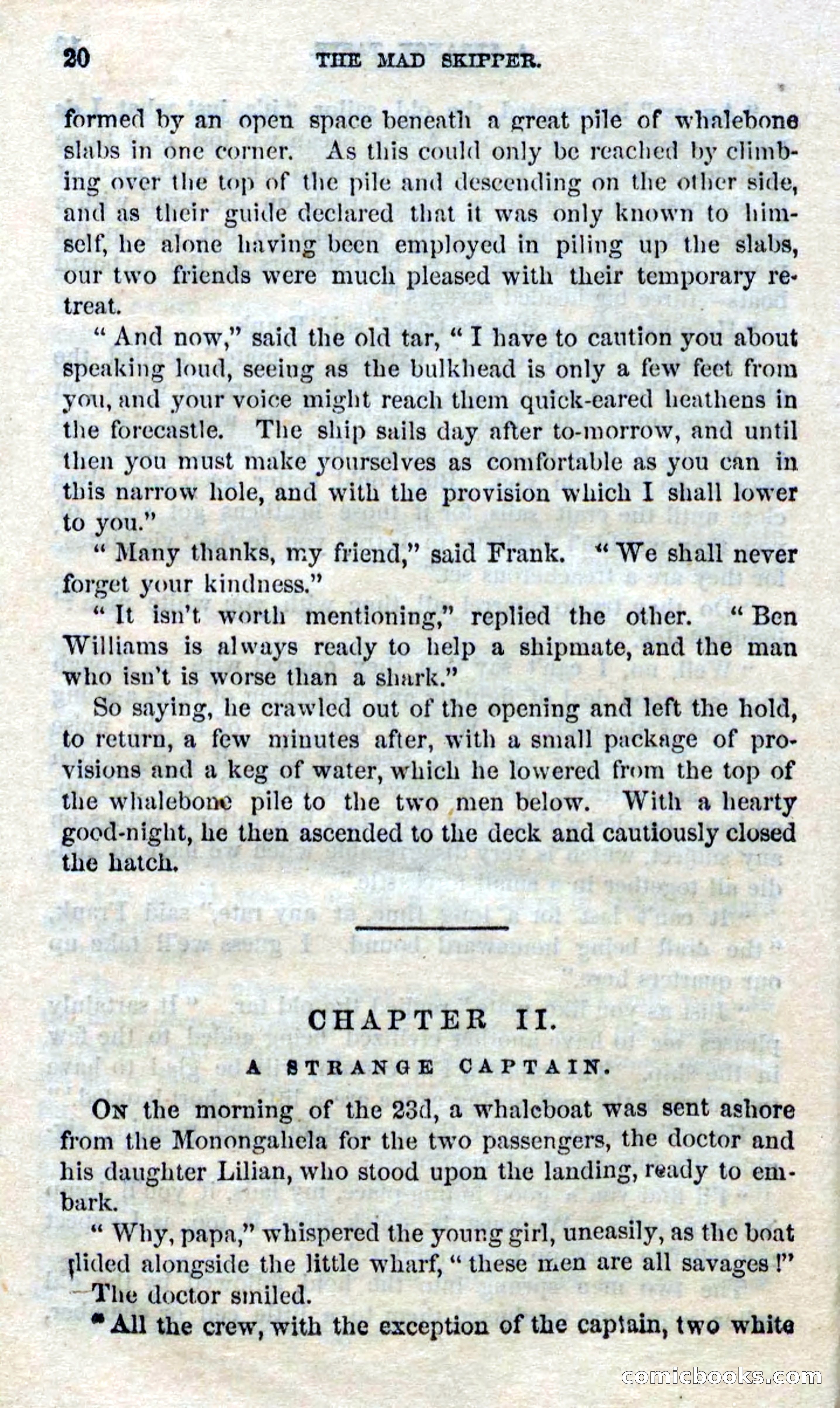 Beadle's Dime Novels No. 94: The Mad Skipper — page 18 of 100