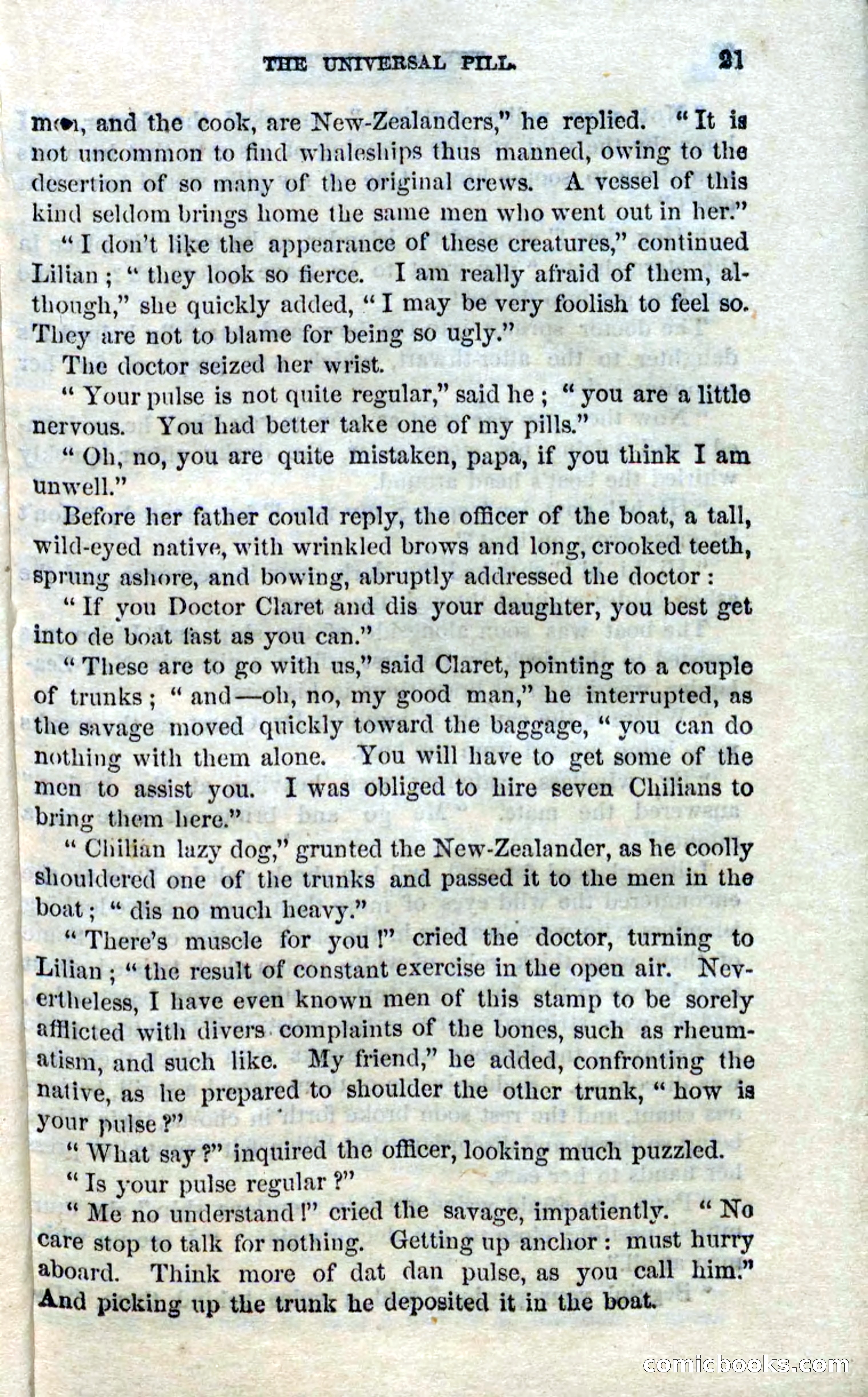 Beadle's Dime Novels No. 94: The Mad Skipper — page 19 of 100