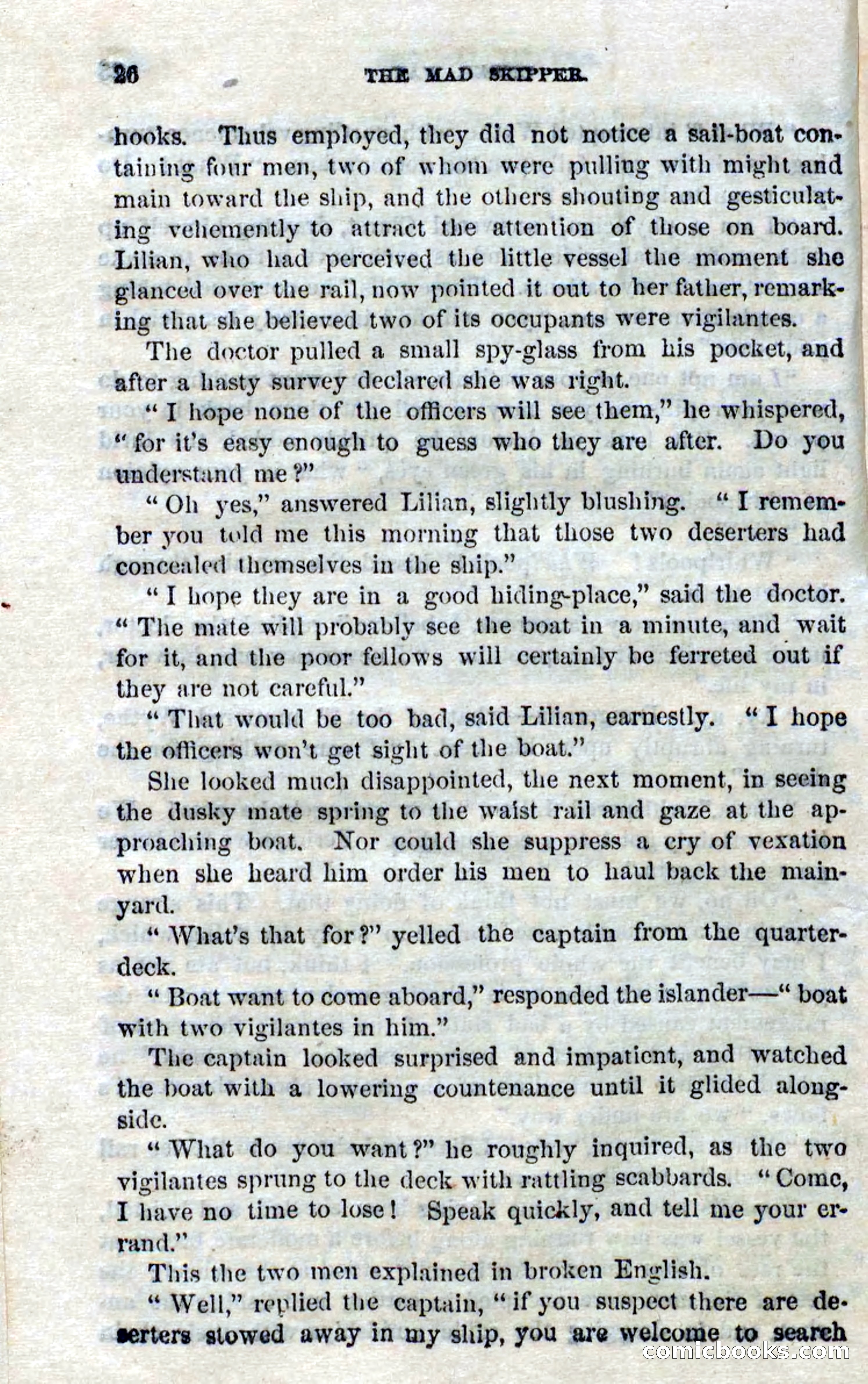 Beadle's Dime Novels No. 94: The Mad Skipper — page 24 of 100