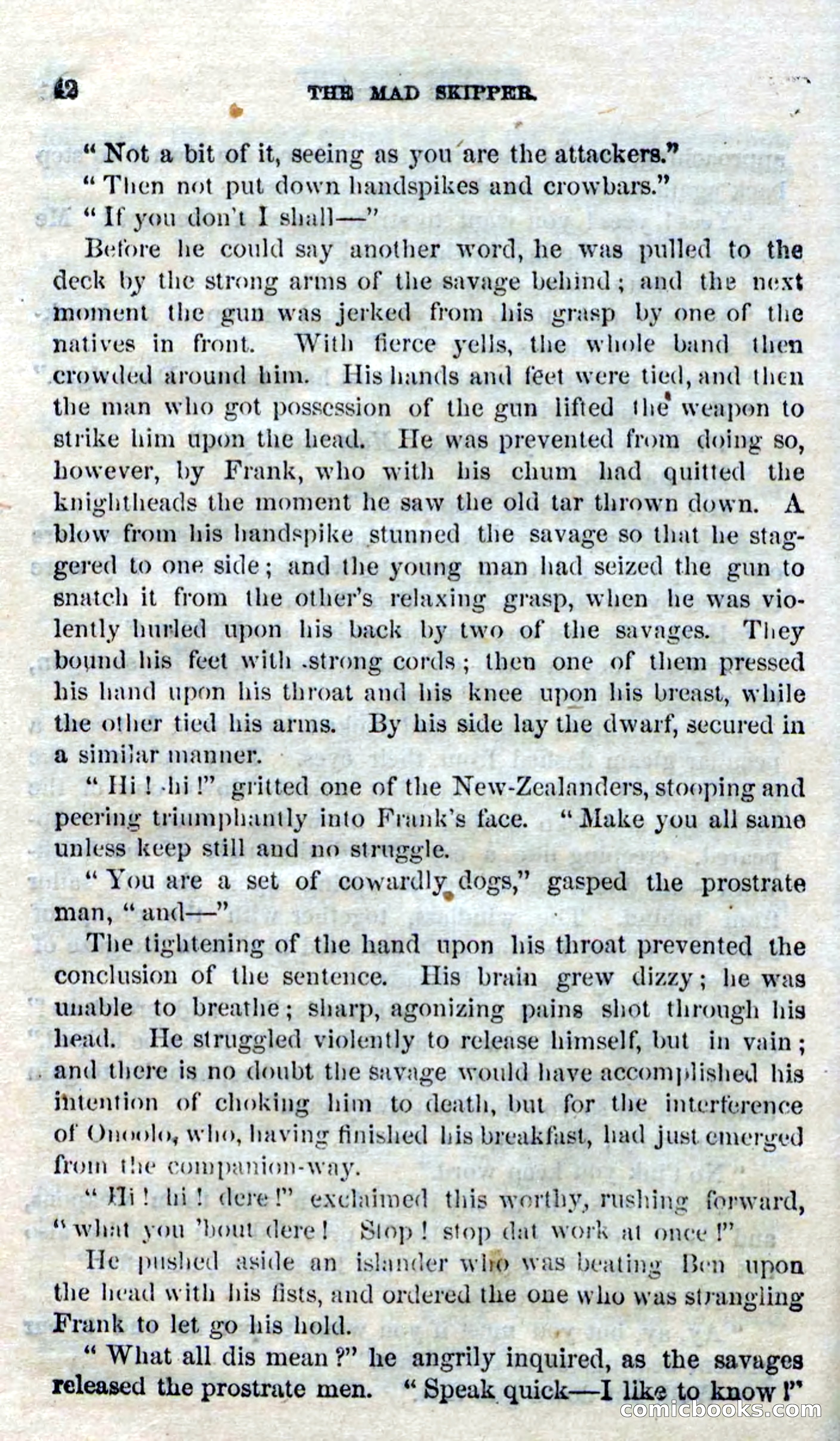 Beadle's Dime Novels No. 94: The Mad Skipper — page 40 of 100