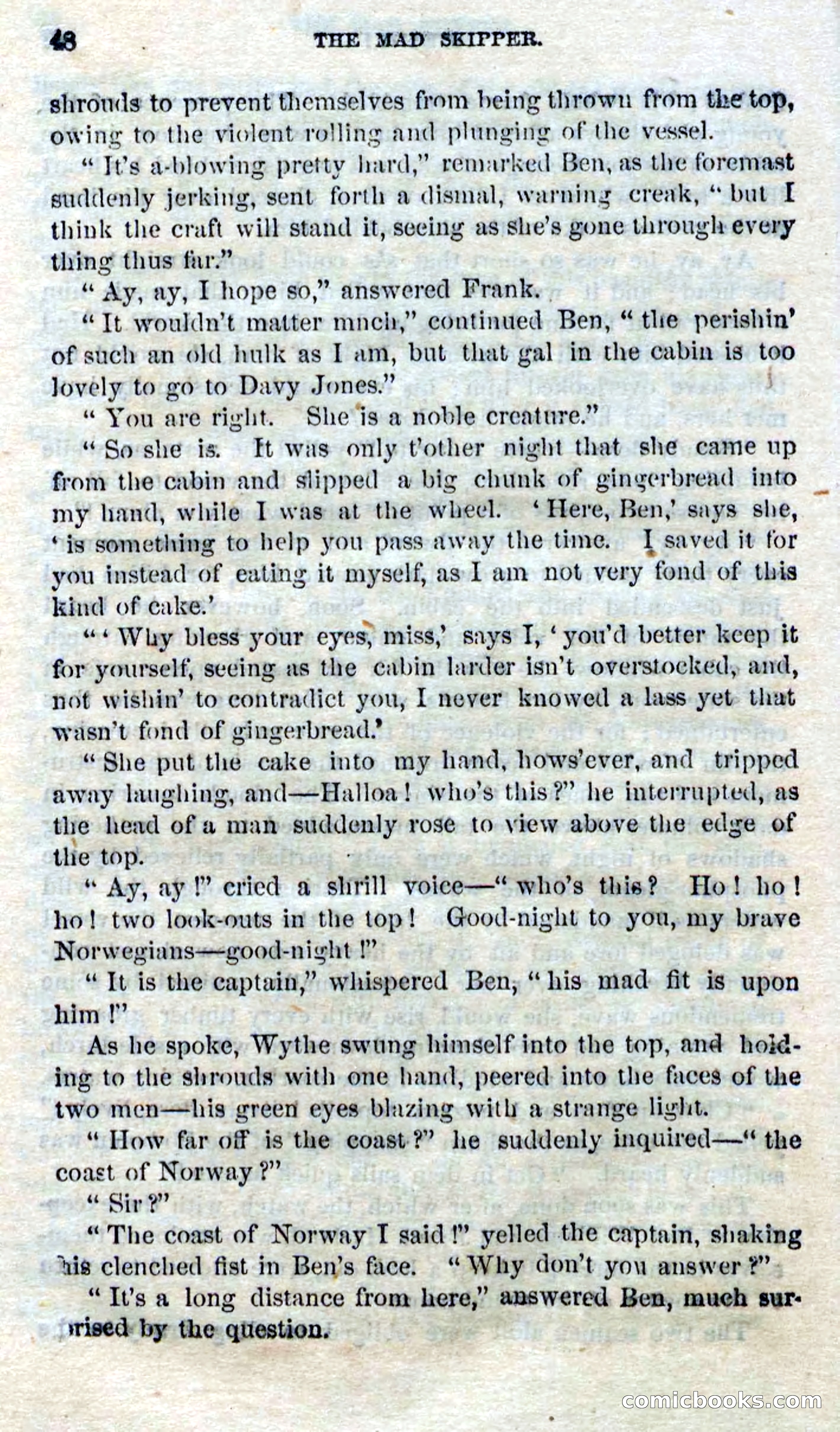 Beadle's Dime Novels No. 94: The Mad Skipper — page 46 of 100