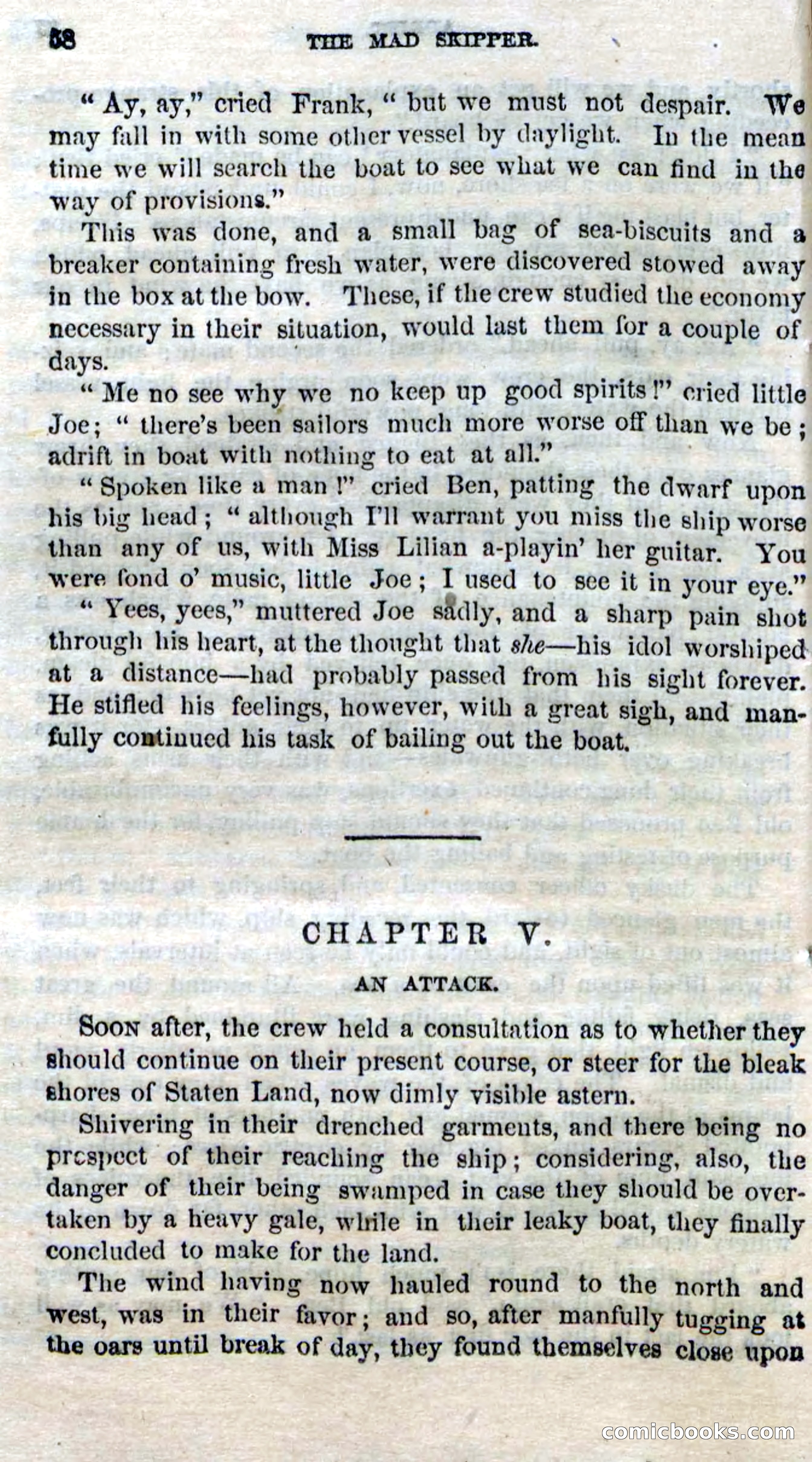 Beadle's Dime Novels No. 94: The Mad Skipper — page 56 of 100