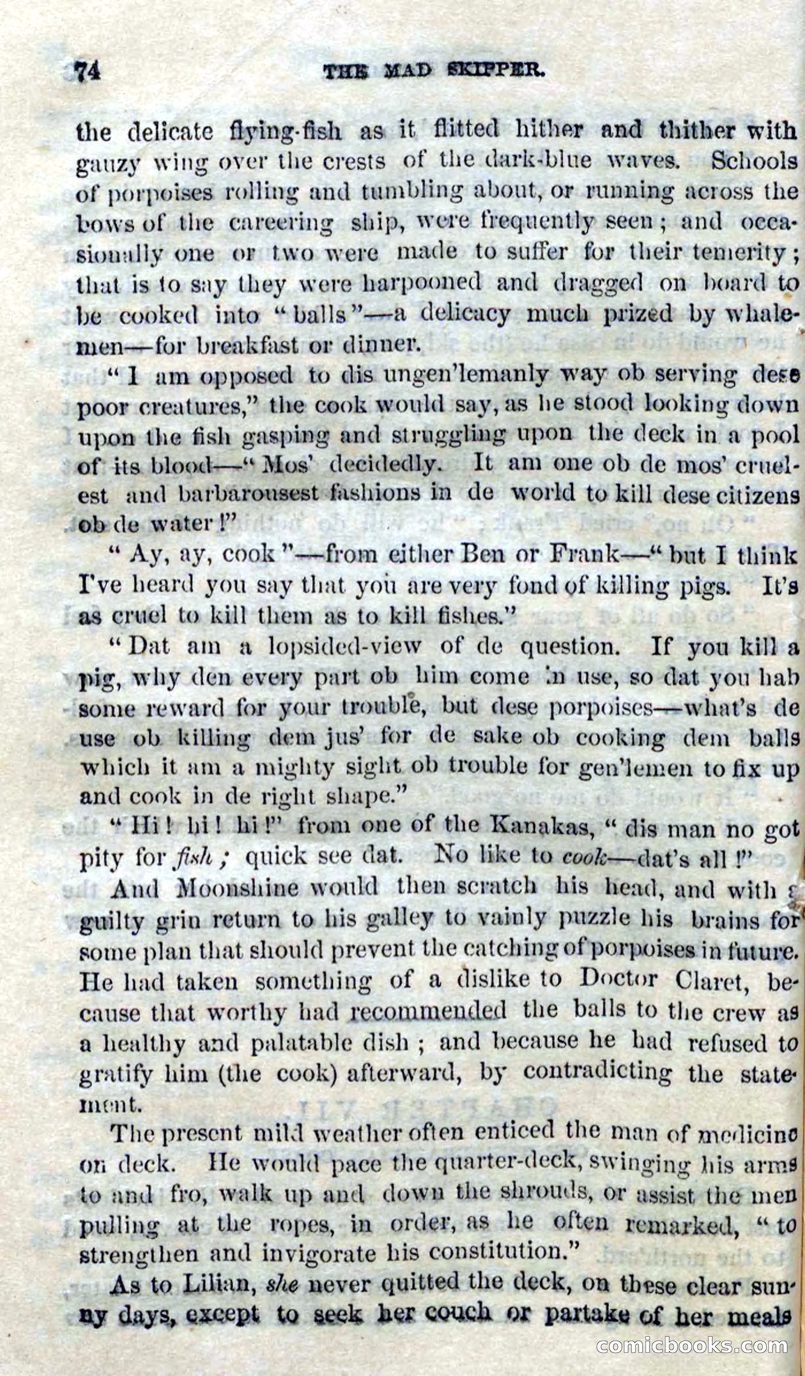 Beadle's Dime Novels No. 94: The Mad Skipper — page 72 of 100