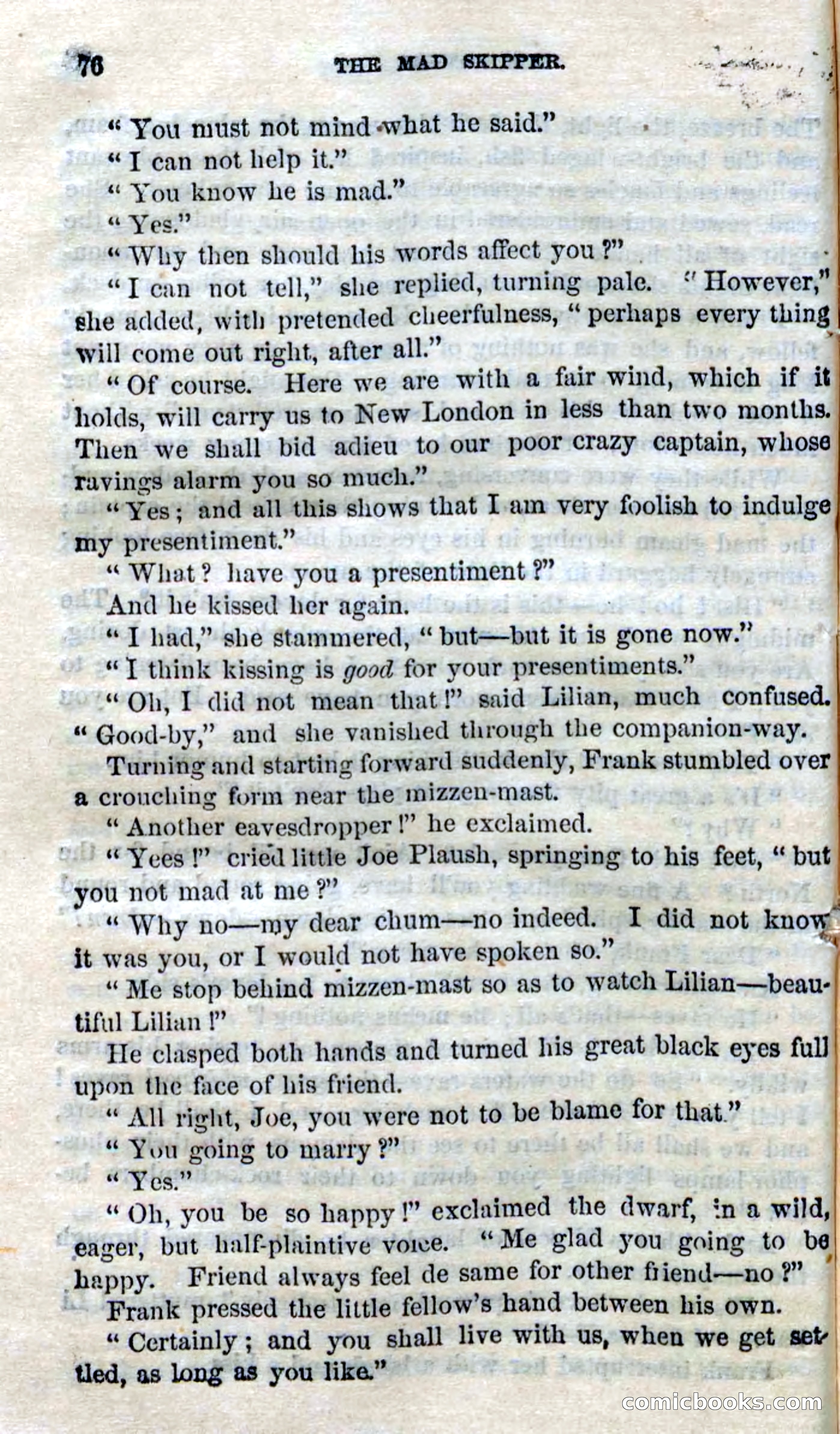 Beadle's Dime Novels No. 94: The Mad Skipper — page 74 of 100
