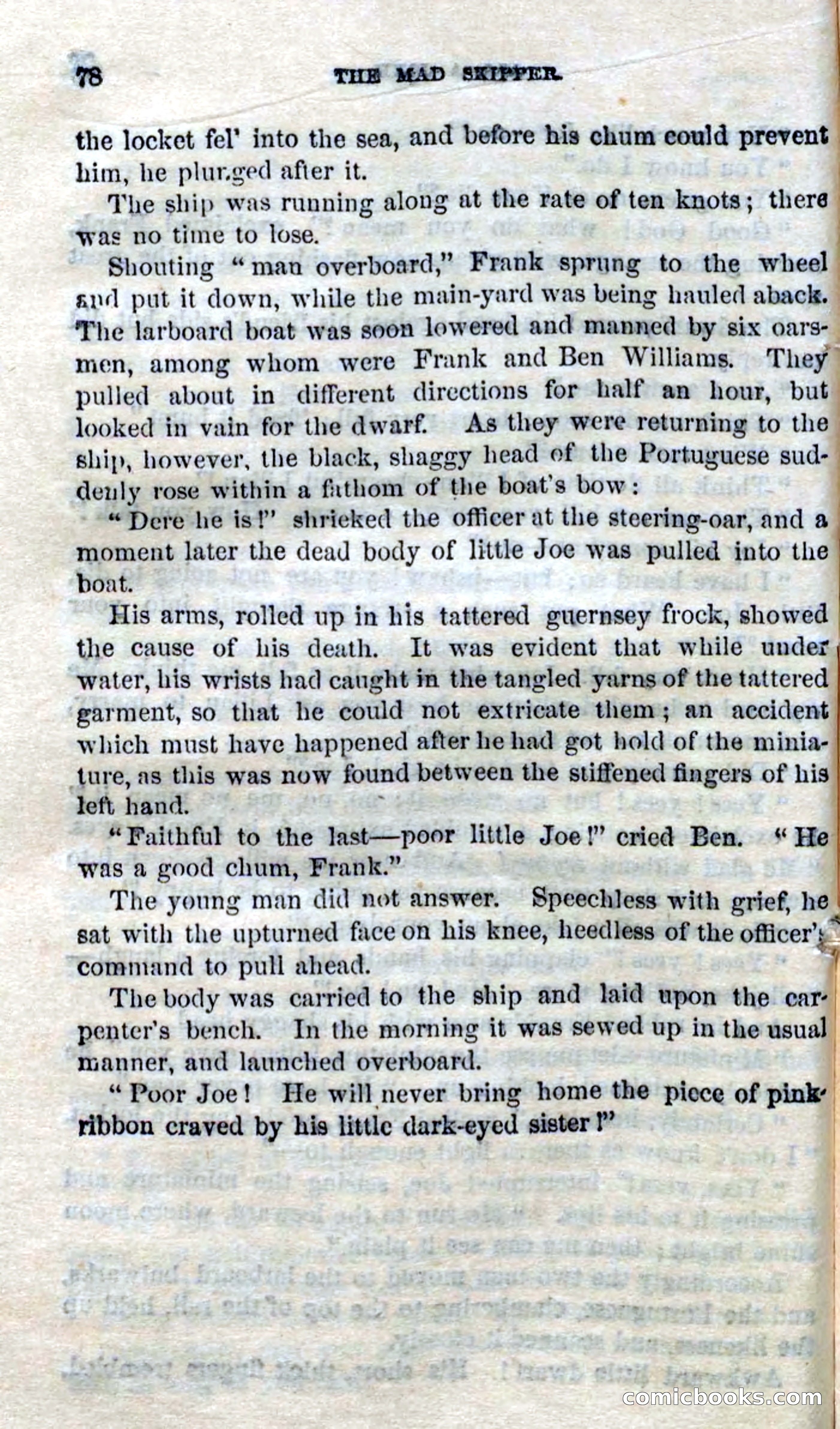 Beadle's Dime Novels No. 94: The Mad Skipper — page 76 of 100