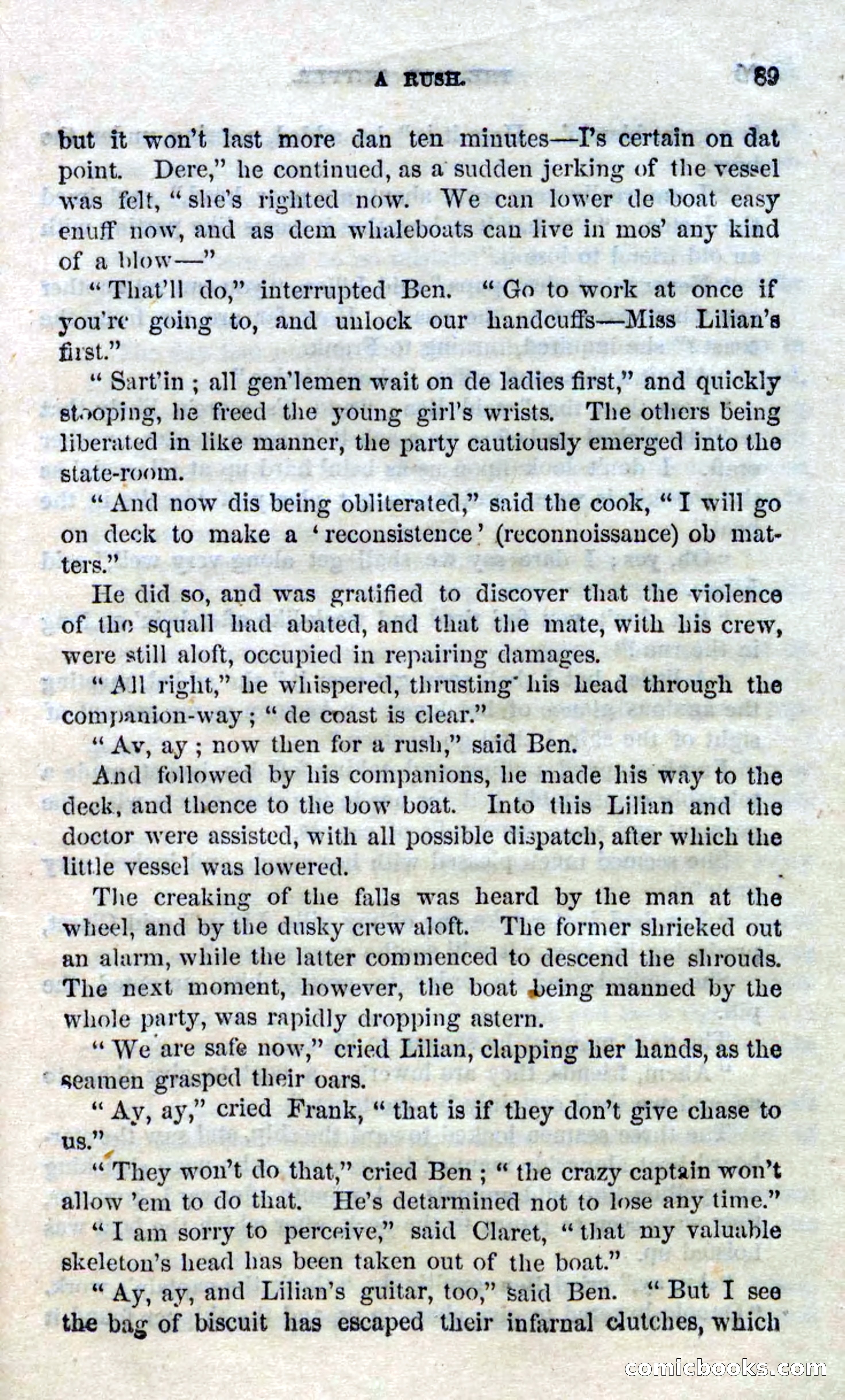Beadle's Dime Novels No. 94: The Mad Skipper — page 87 of 100
