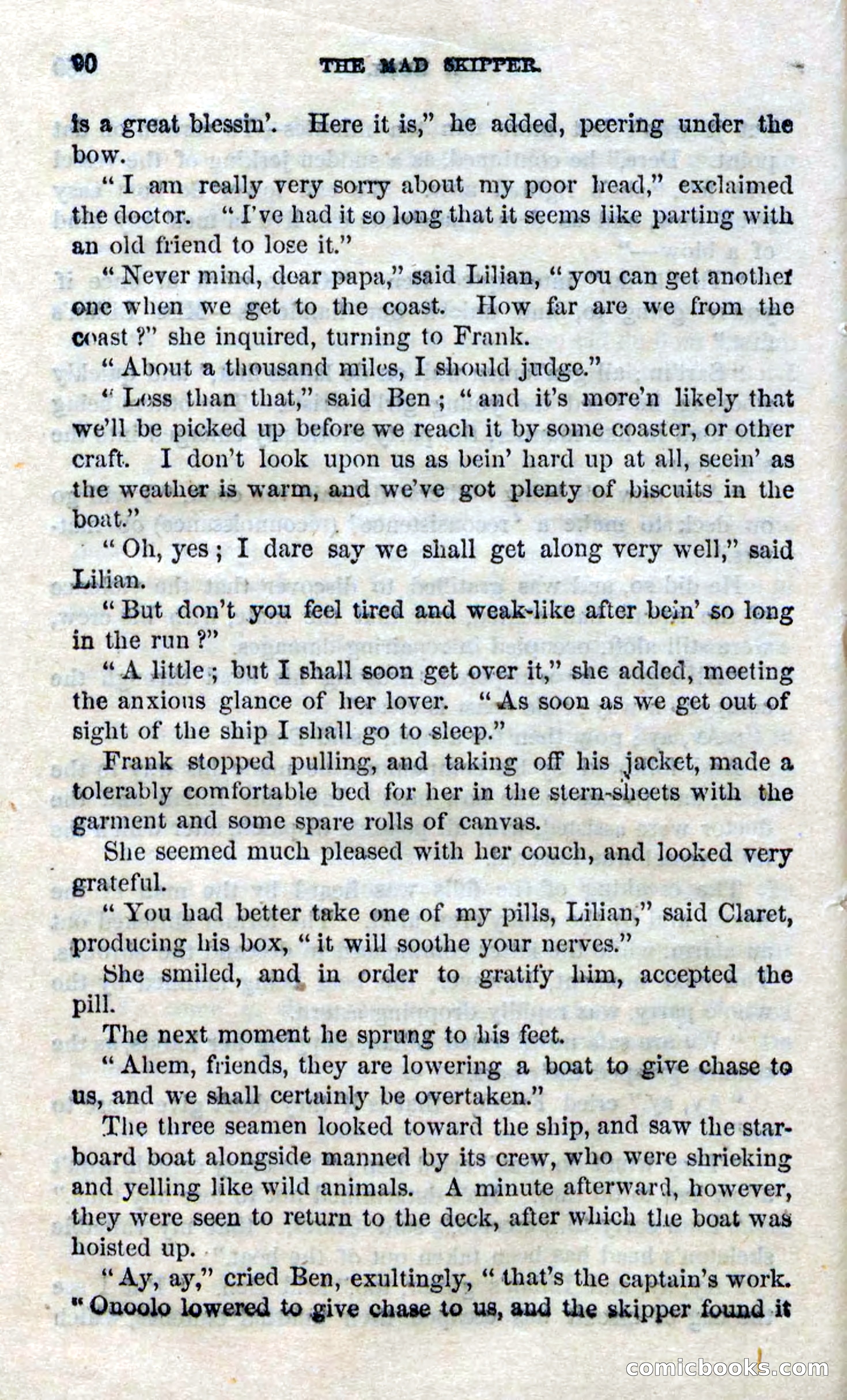 Beadle's Dime Novels No. 94: The Mad Skipper — page 88 of 100