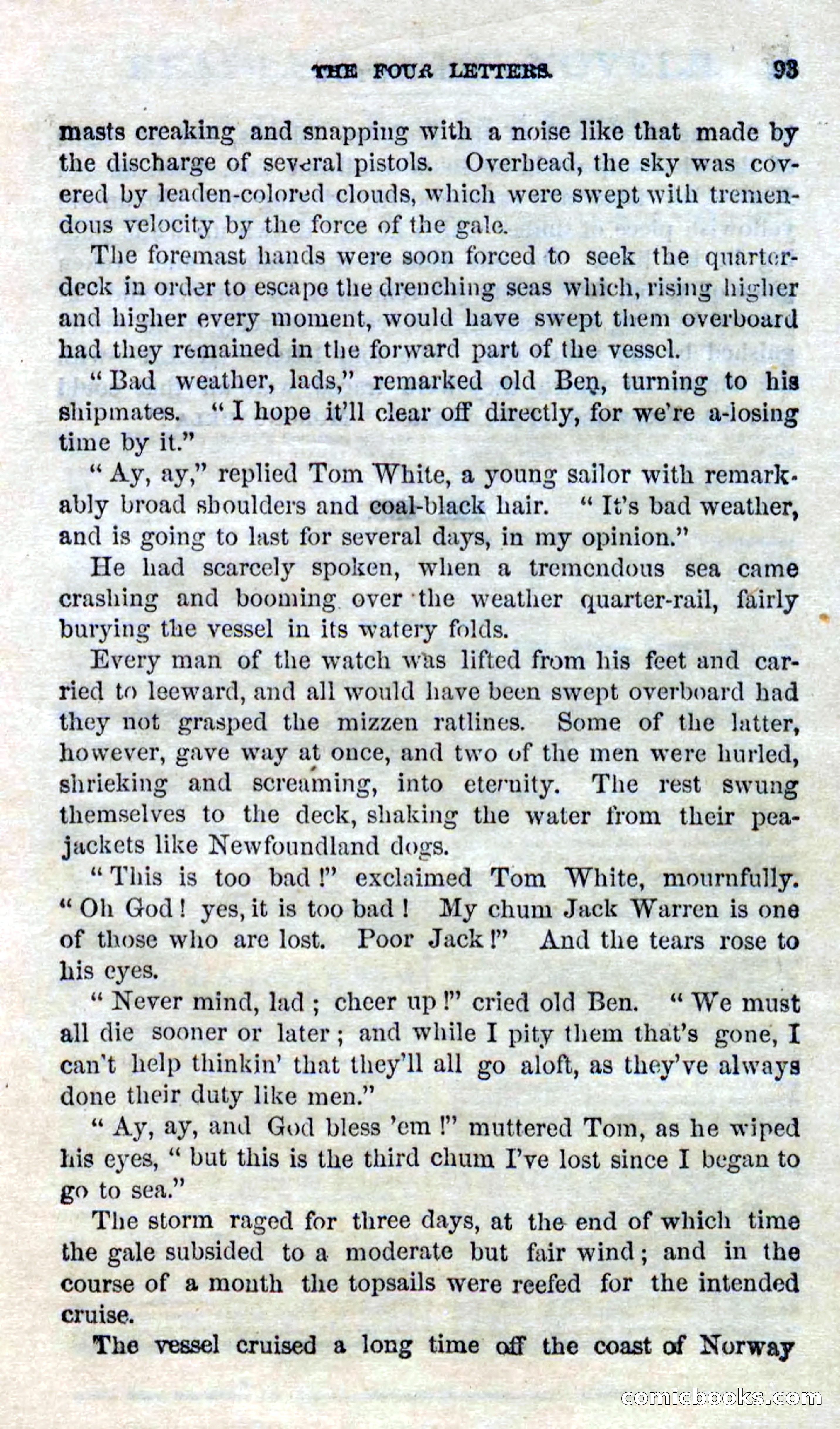 Beadle's Dime Novels No. 94: The Mad Skipper — page 91 of 100