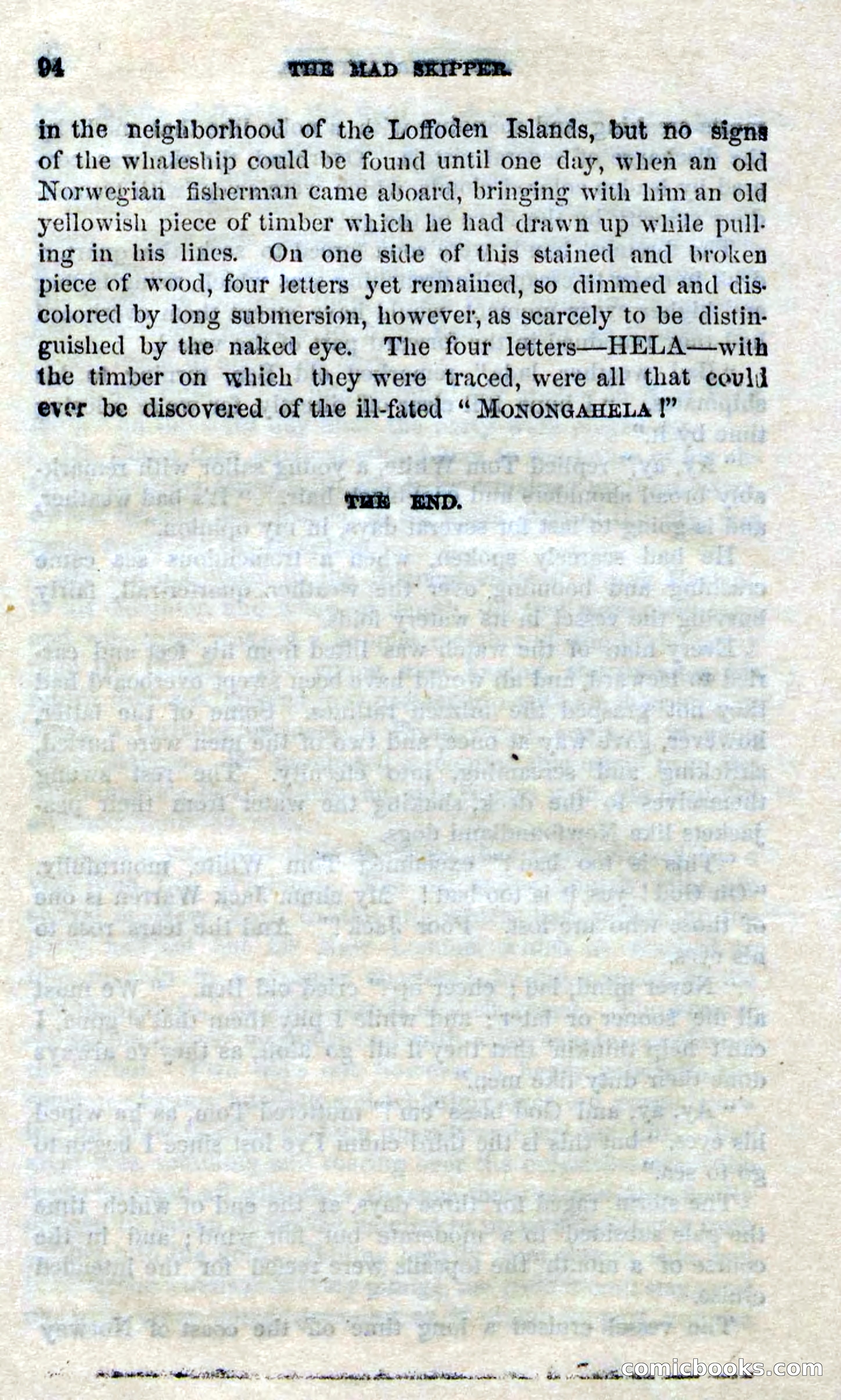 Beadle's Dime Novels No. 94: The Mad Skipper — page 92 of 100