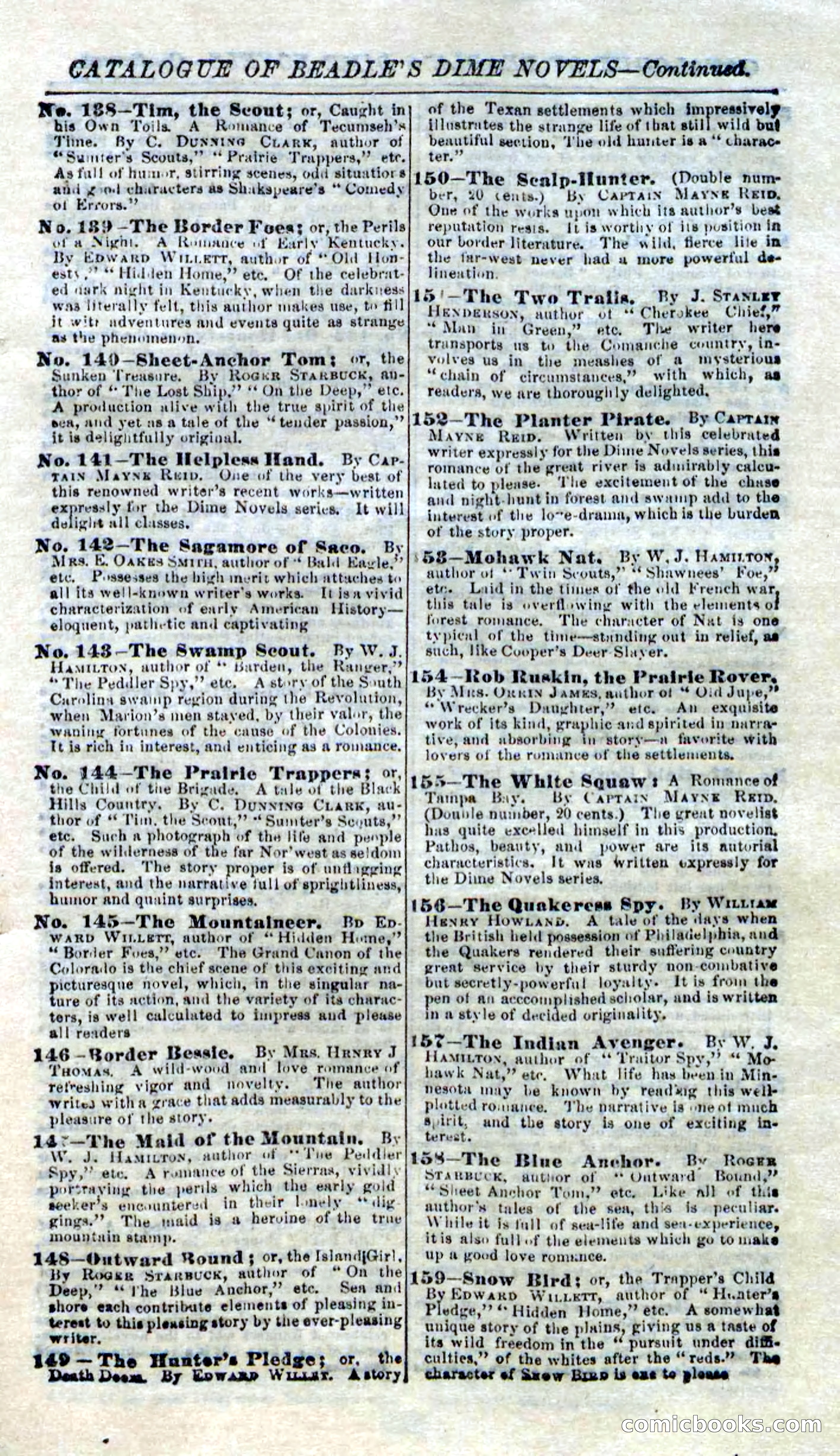 Beadle's Dime Novels No. 94: The Mad Skipper — page 95 of 100