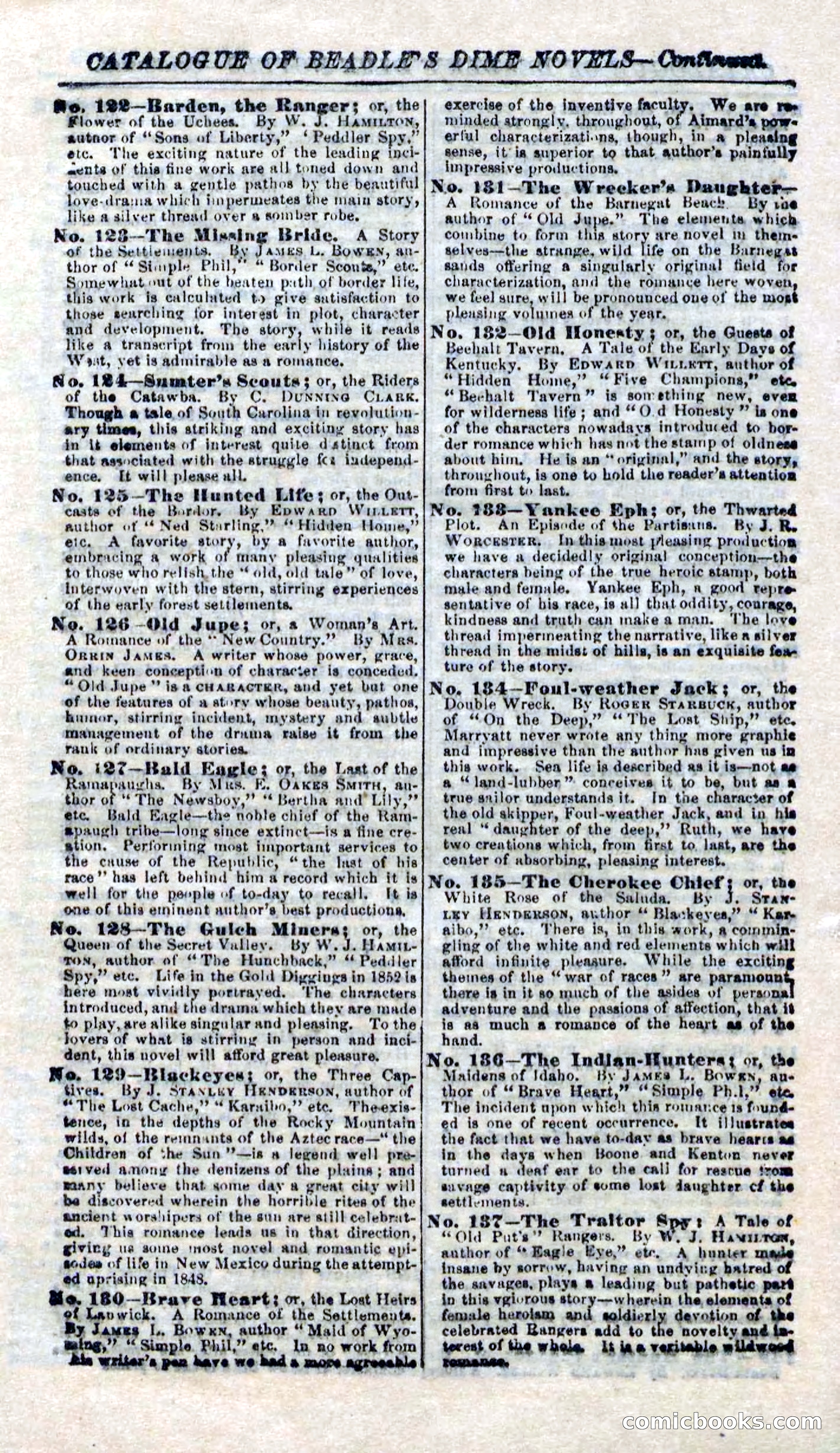 Beadle's Dime Novels No. 94: The Mad Skipper — page 96 of 100