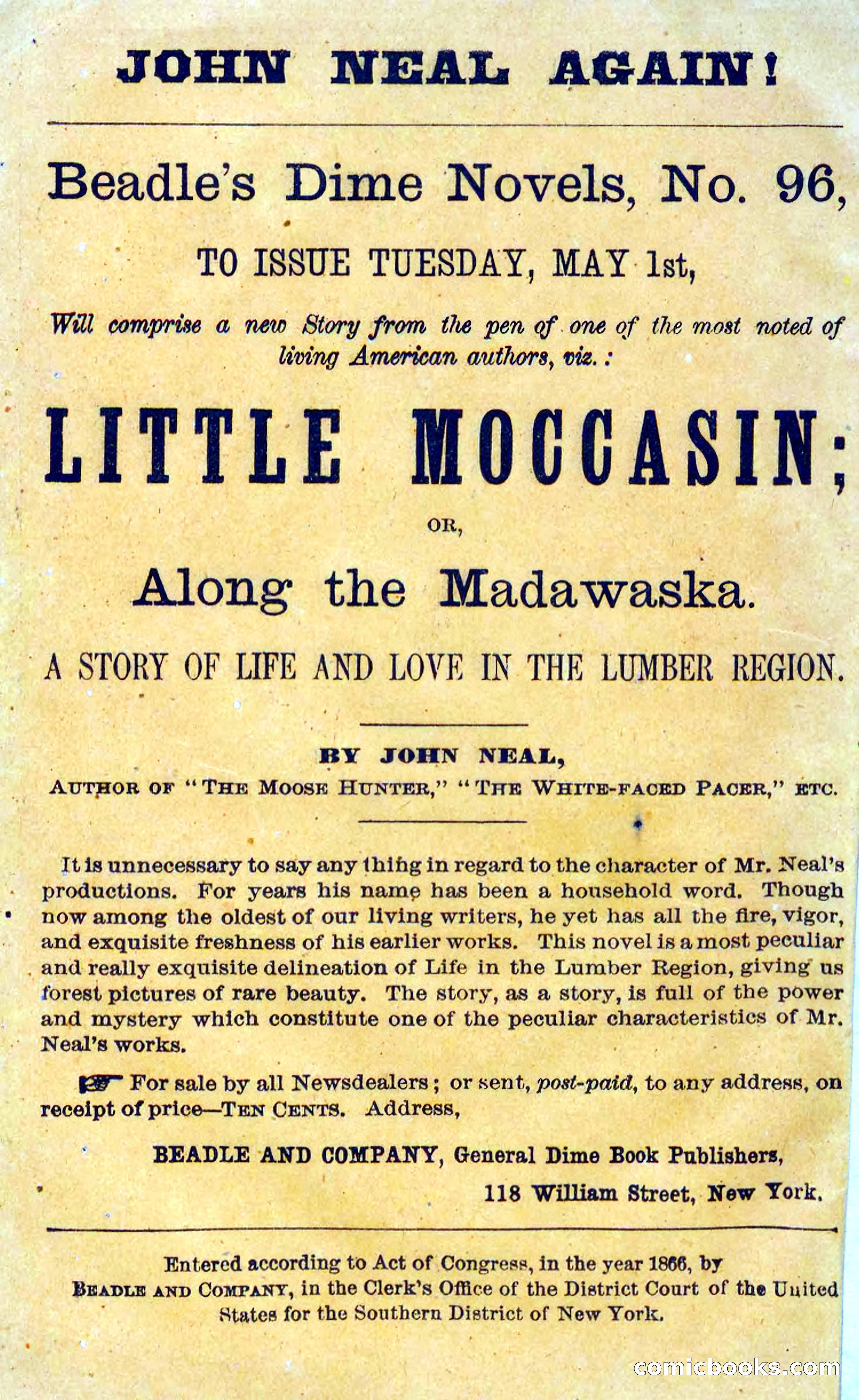 Beadle's Dime Novels No. 95 — page 2 of 102