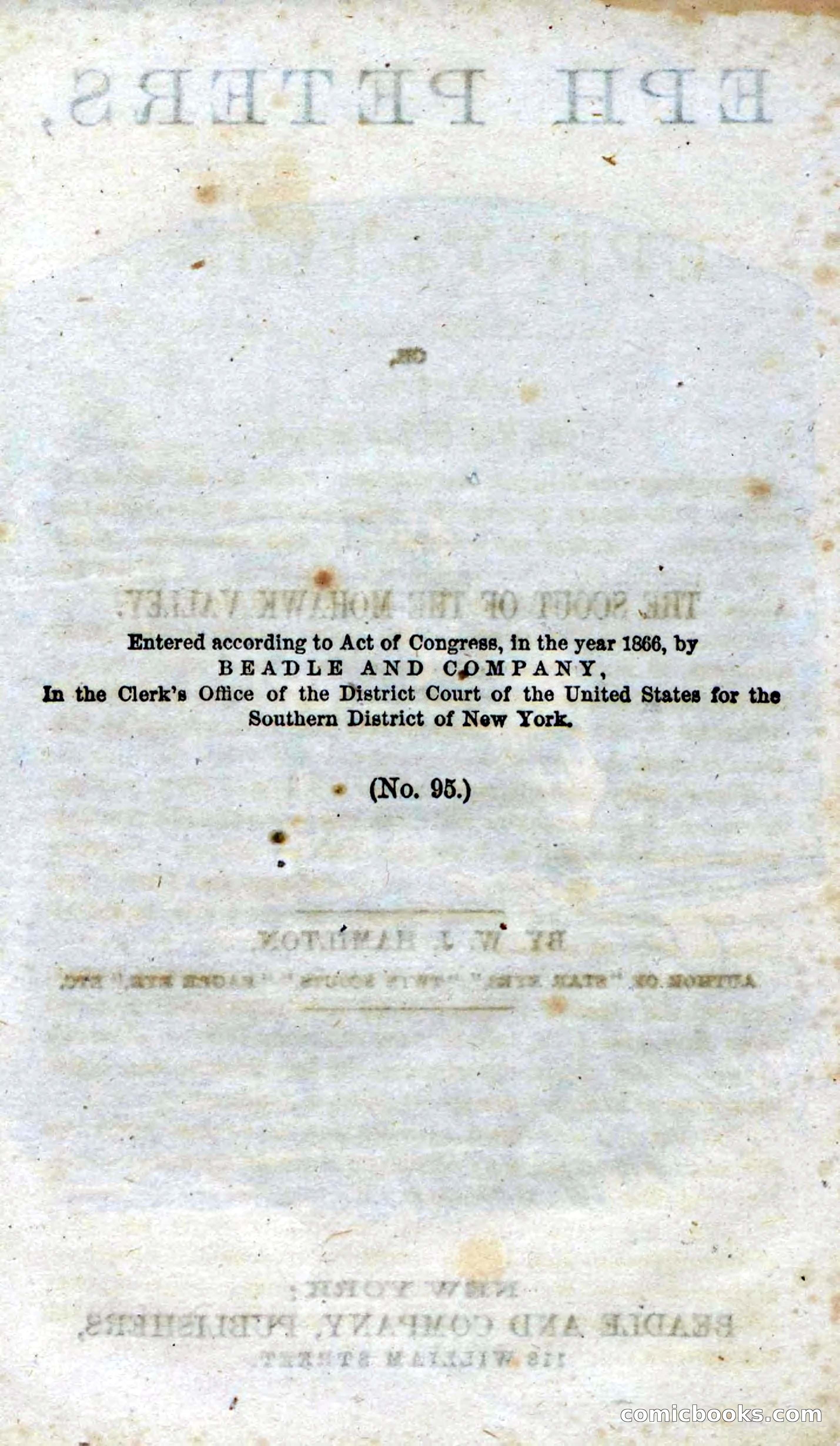 Beadle's Dime Novels No. 95 — page 6 of 102