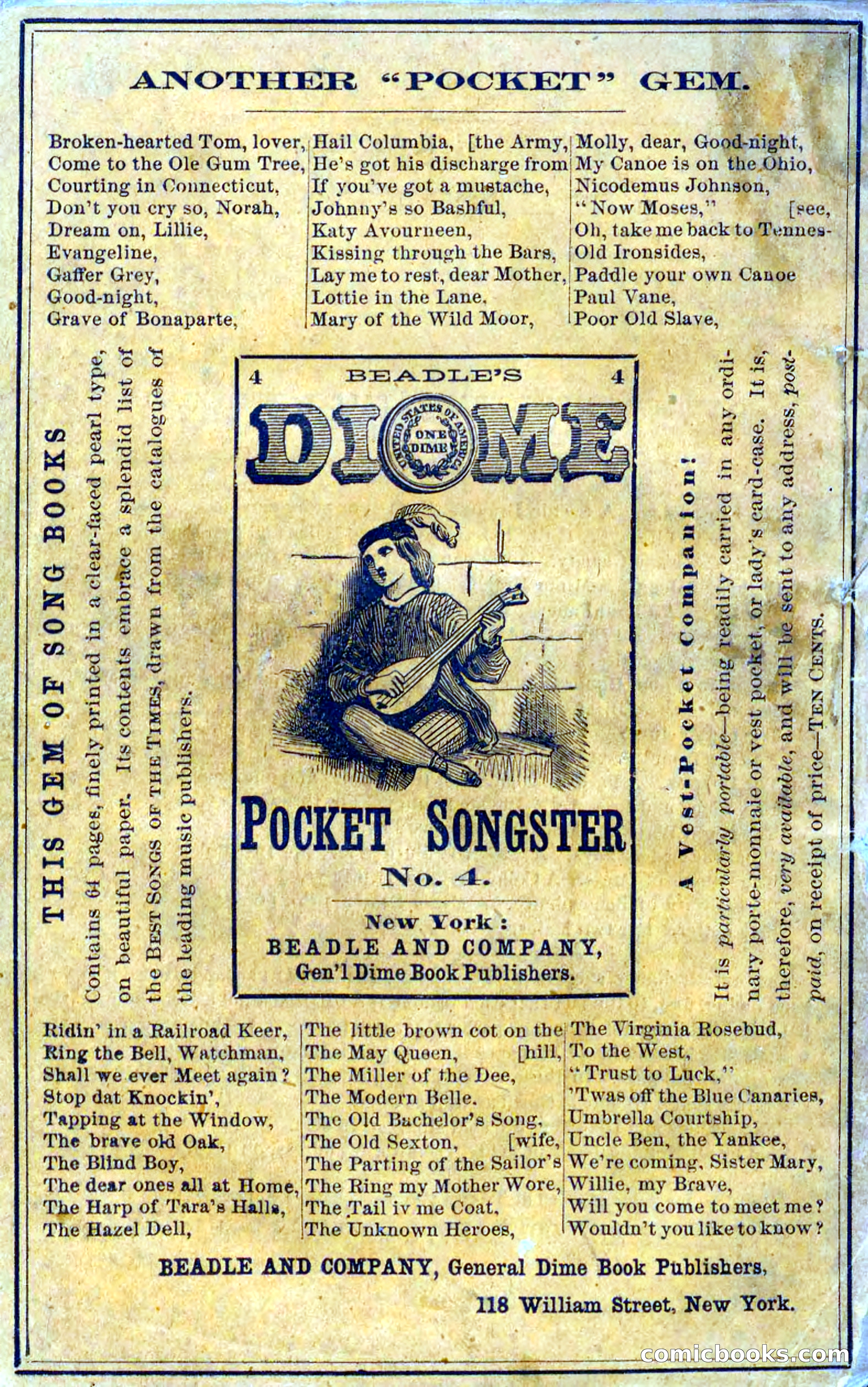 Beadle's Dime Novels No. 95 — page 100 of 102