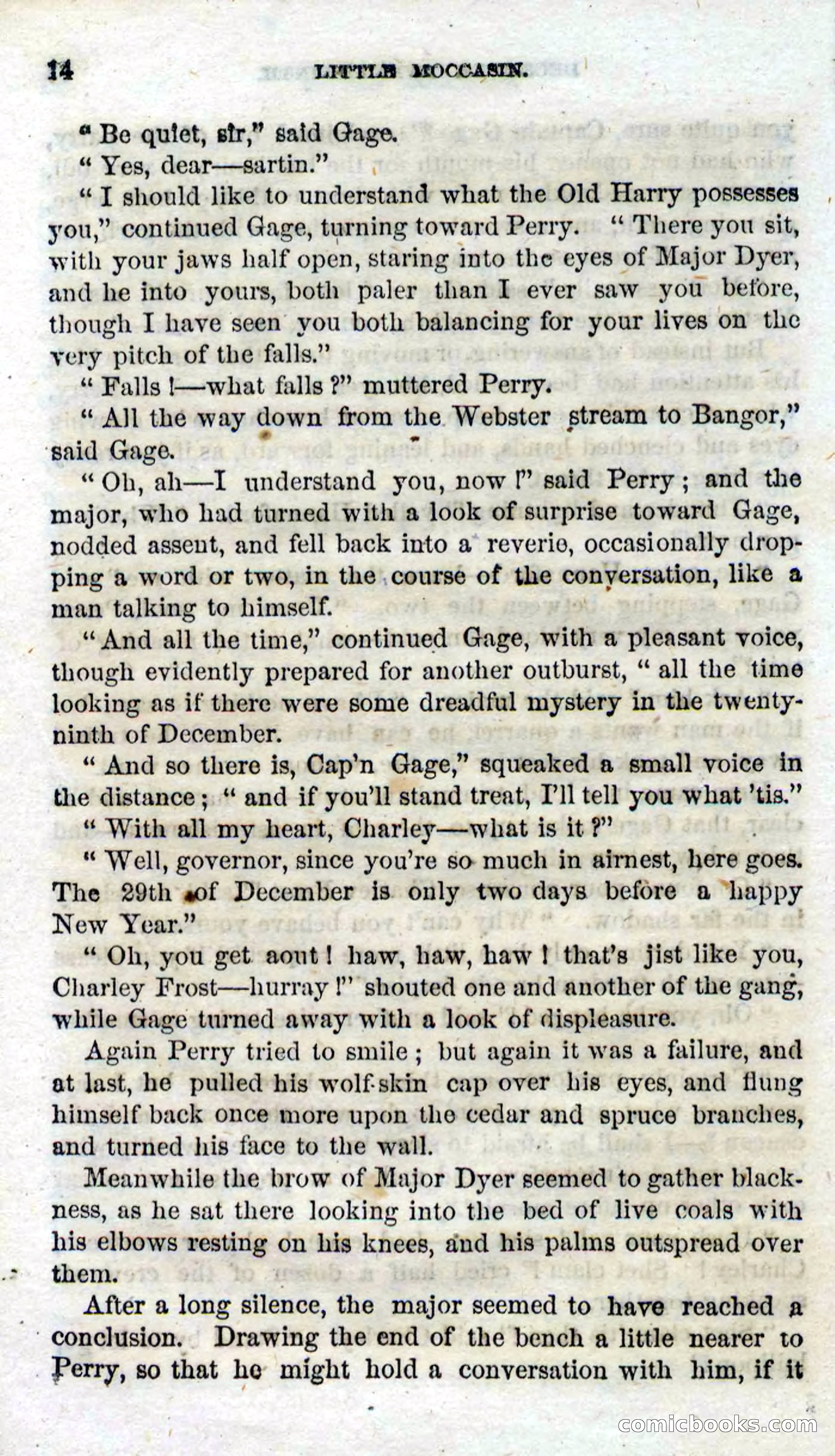 Beadle's Dime Novels No. 96: Little Moccasin — page 12 of 97