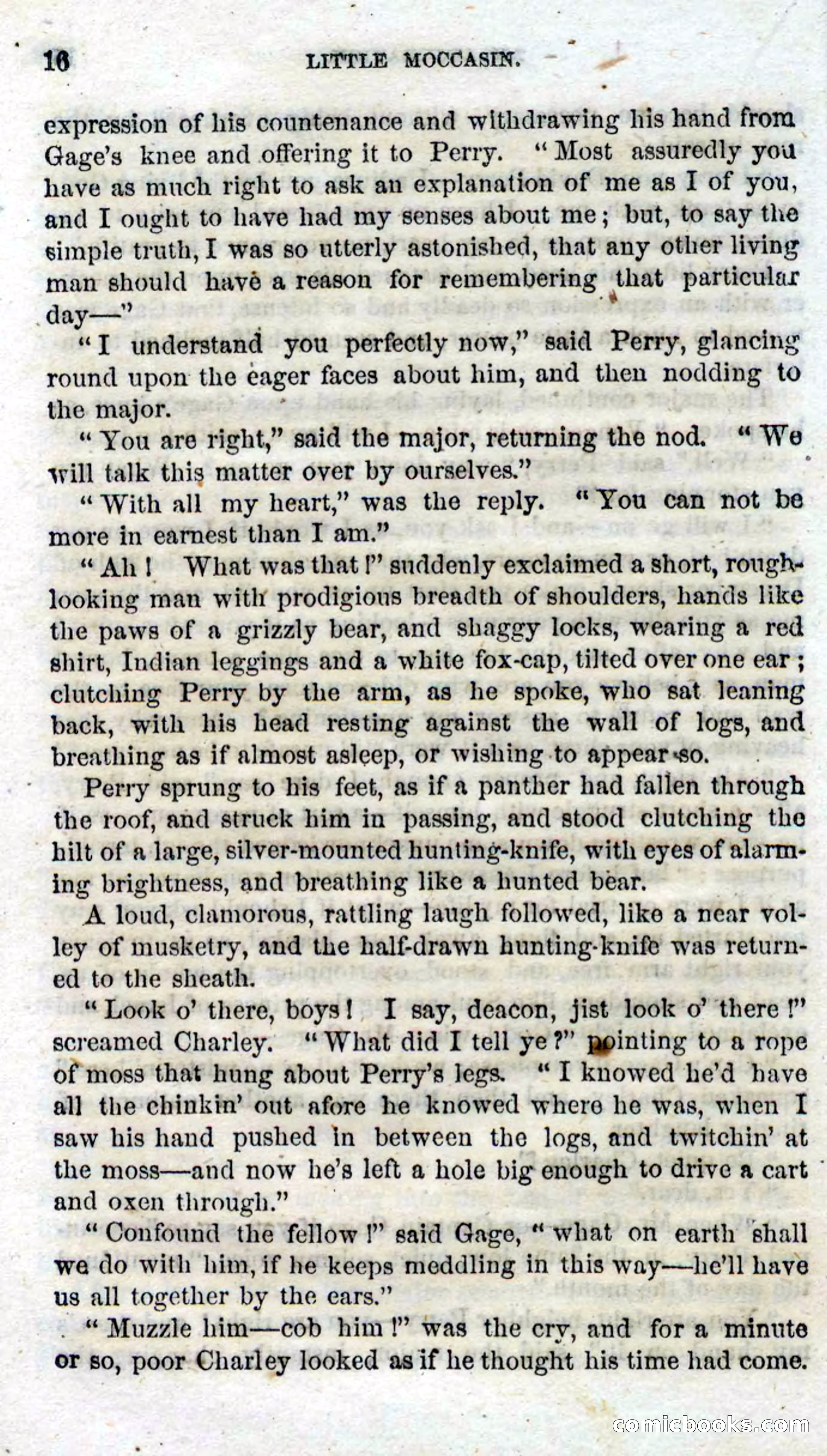 Beadle's Dime Novels No. 96: Little Moccasin — page 14 of 97