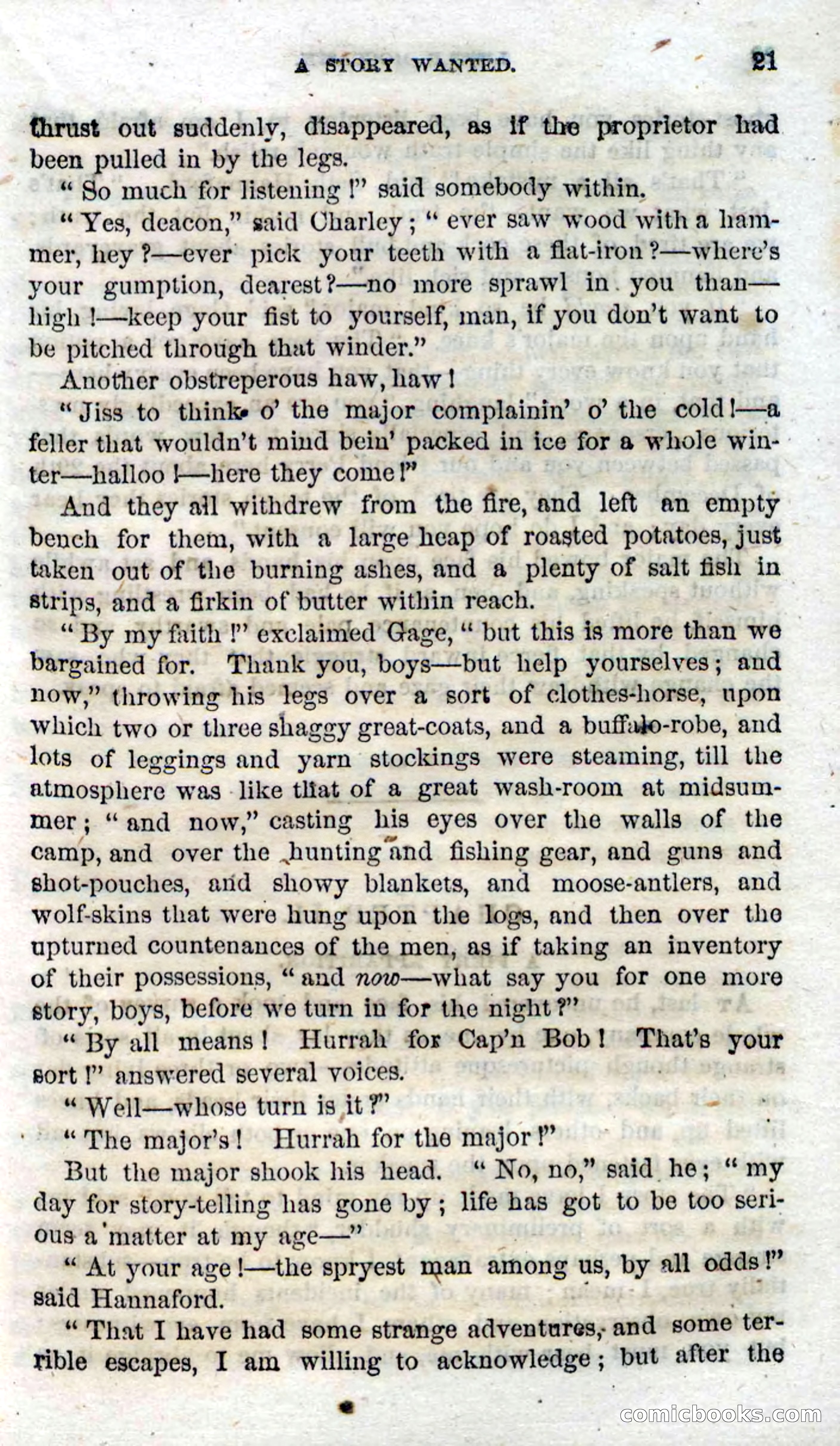 Beadle's Dime Novels No. 96: Little Moccasin — page 19 of 97