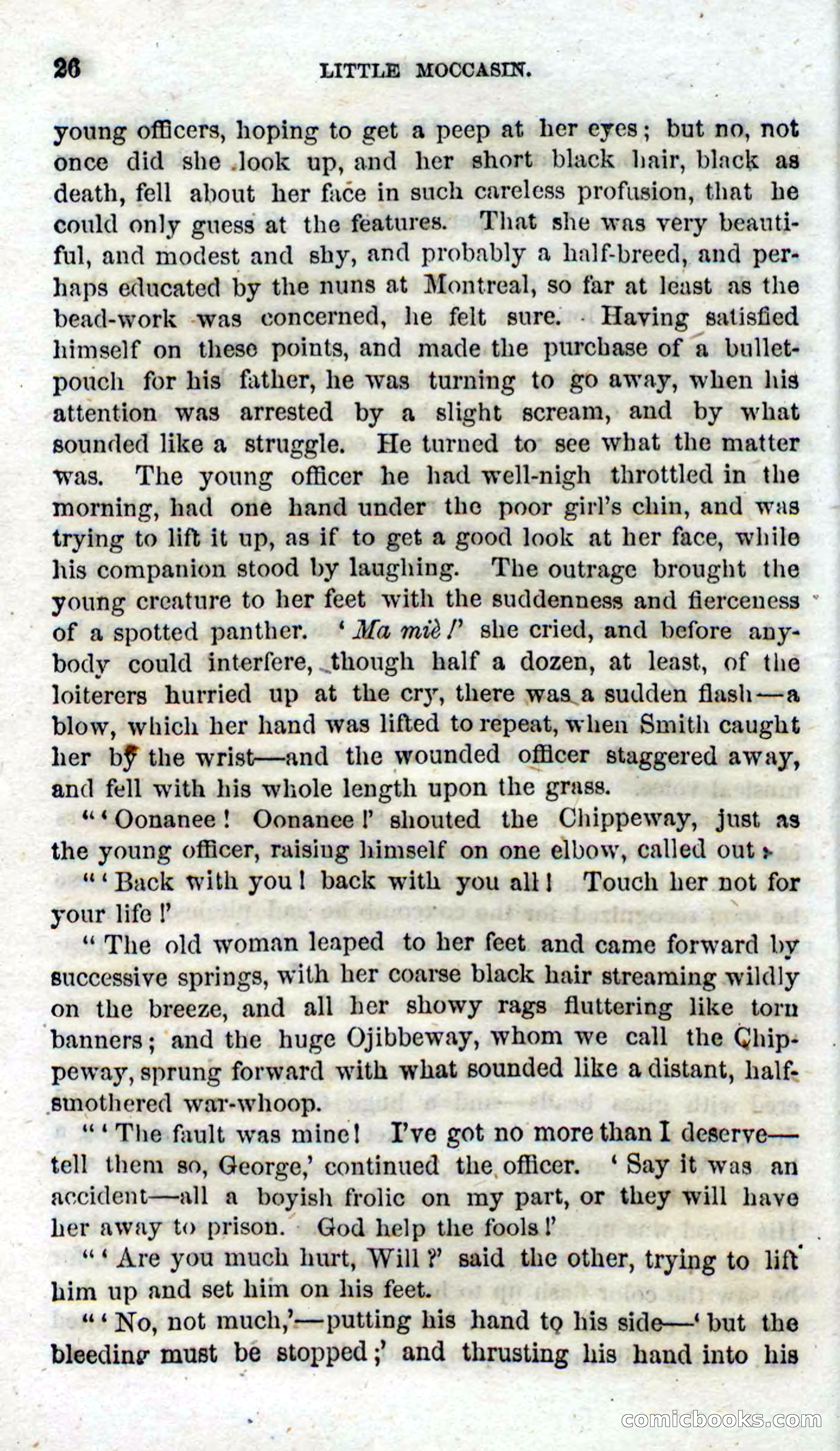 Beadle's Dime Novels No. 96: Little Moccasin — page 24 of 97