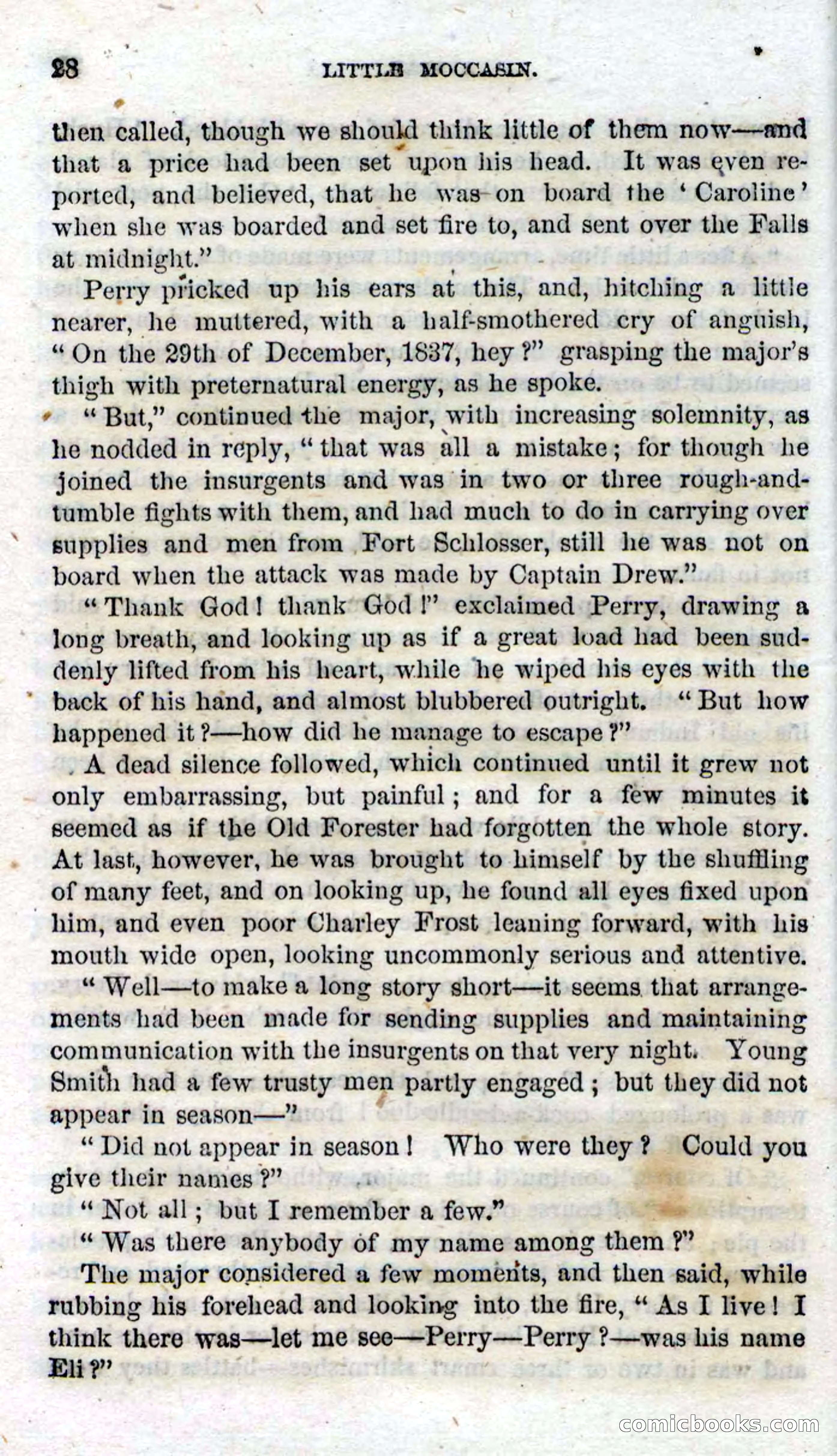 Beadle's Dime Novels No. 96: Little Moccasin — page 26 of 97