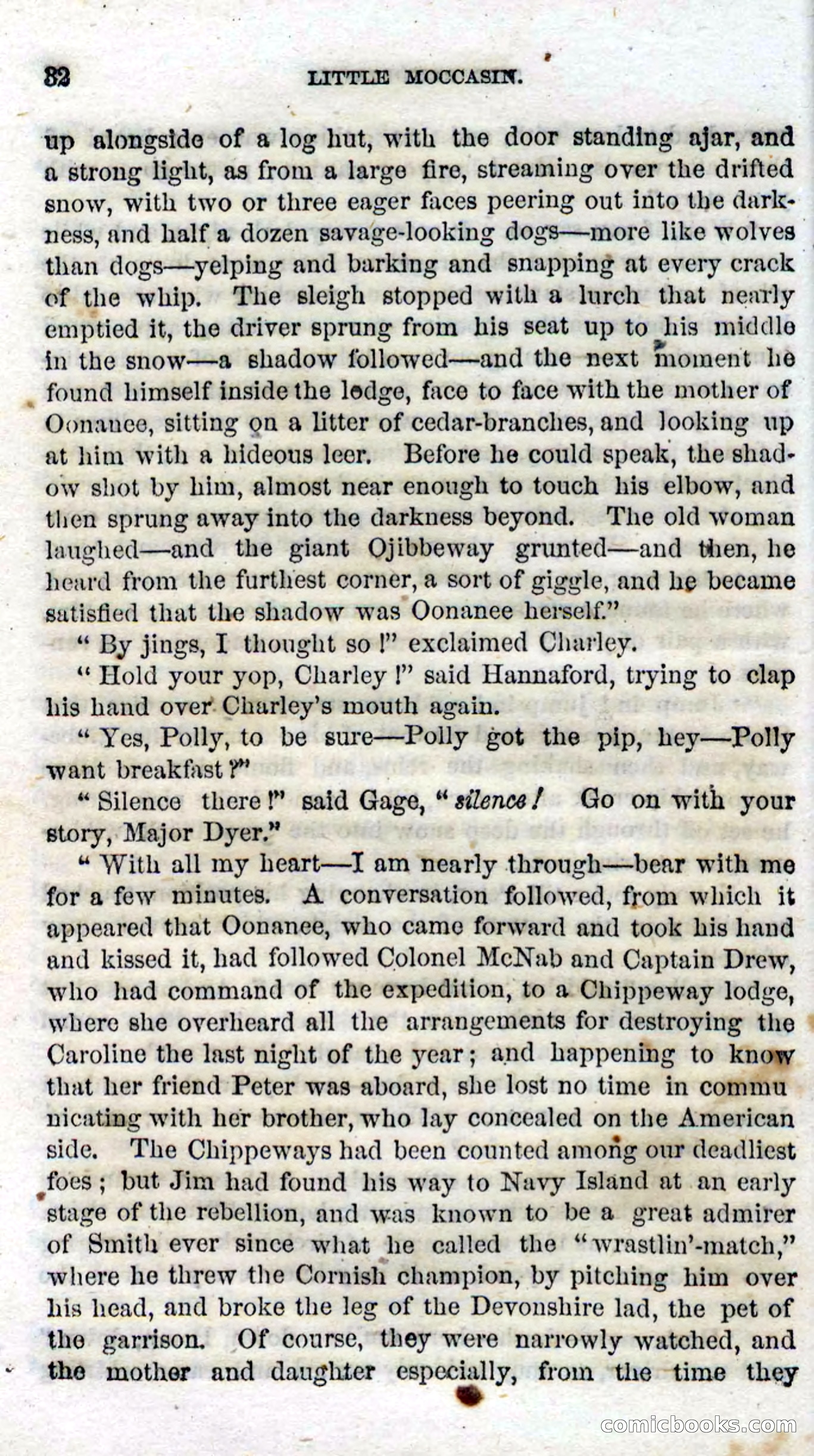 Beadle's Dime Novels No. 96: Little Moccasin — page 30 of 97