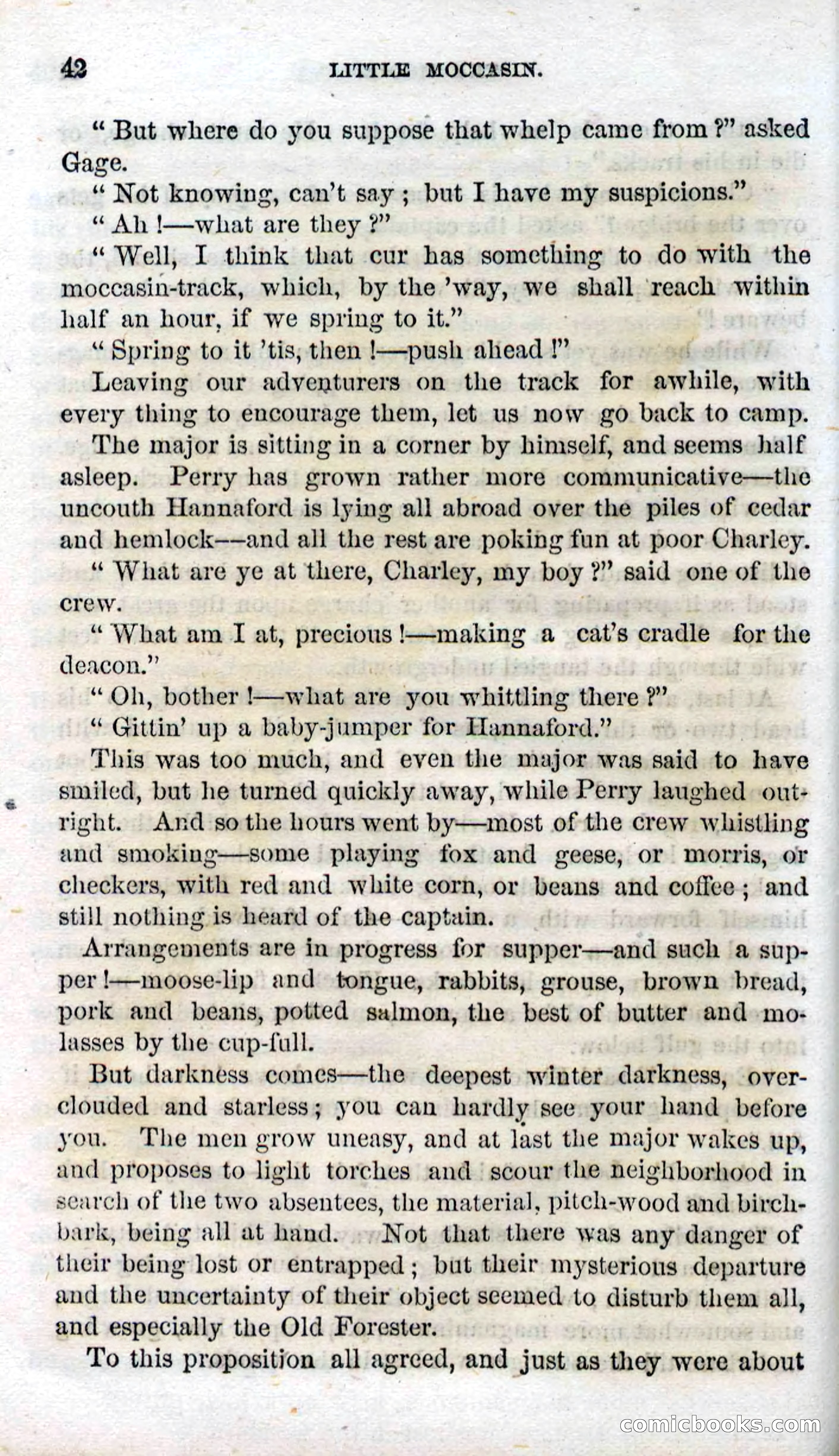 Beadle's Dime Novels No. 96: Little Moccasin — page 40 of 97