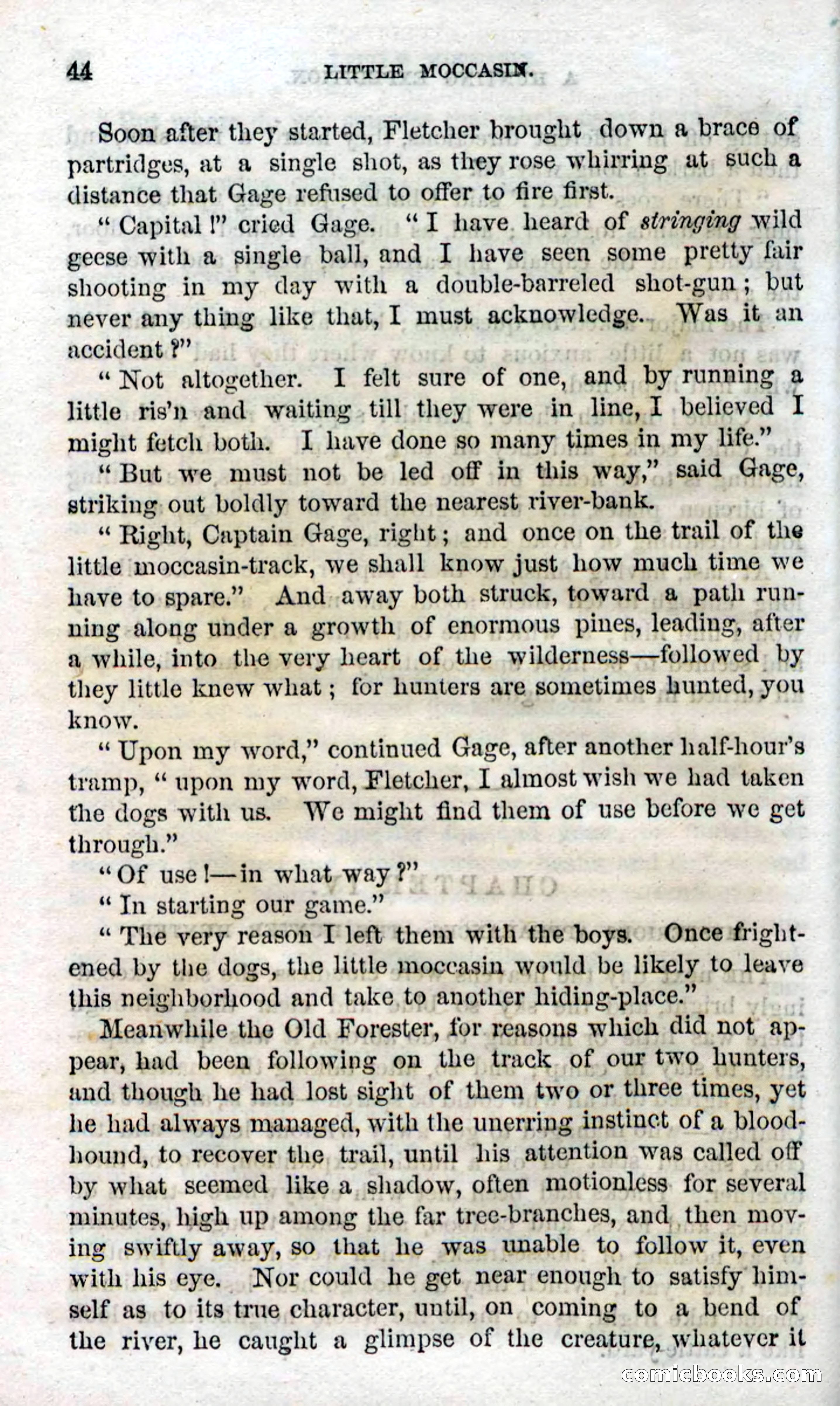 Beadle's Dime Novels No. 96: Little Moccasin — page 42 of 97