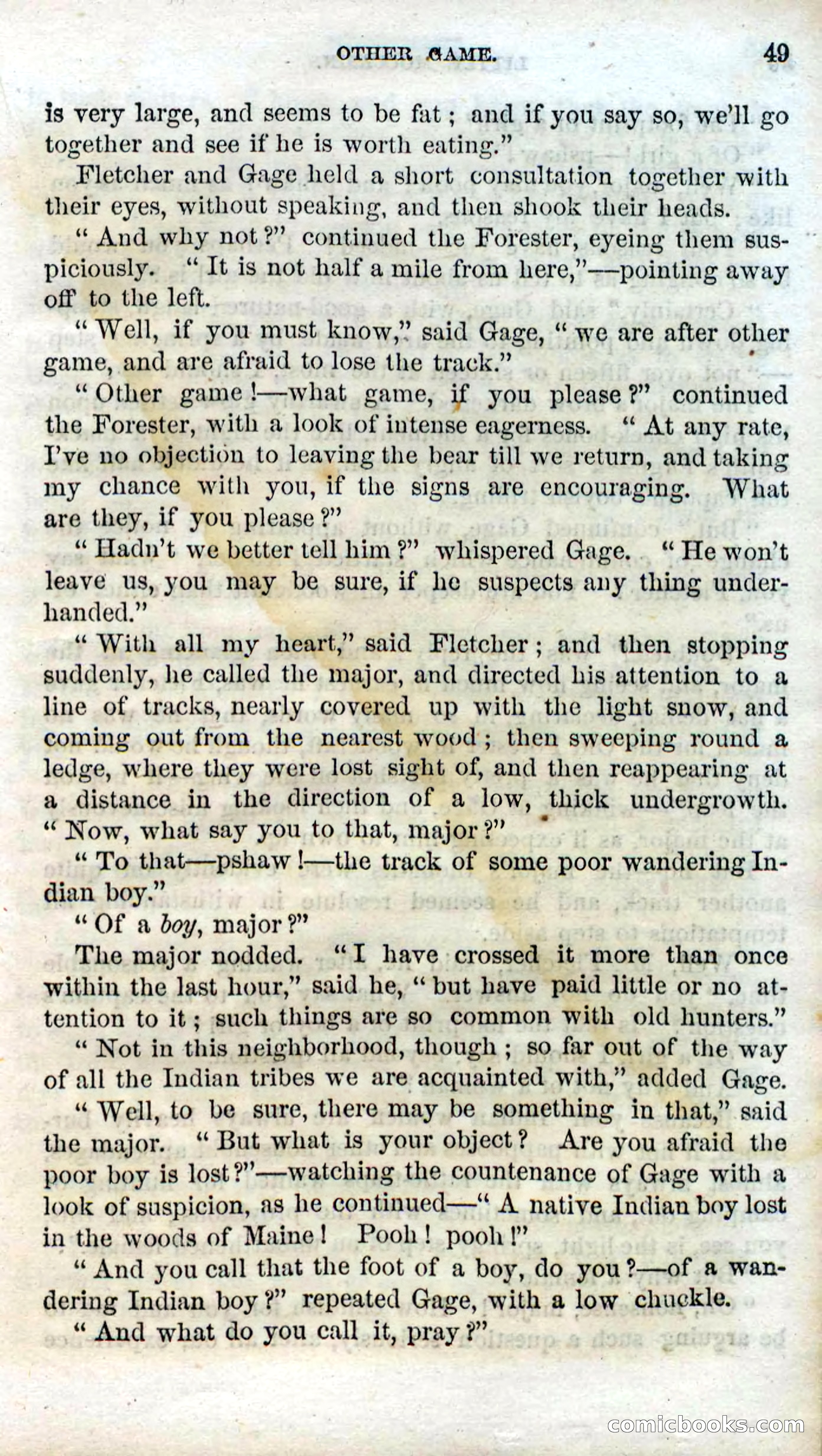 Beadle's Dime Novels No. 96: Little Moccasin — page 47 of 97
