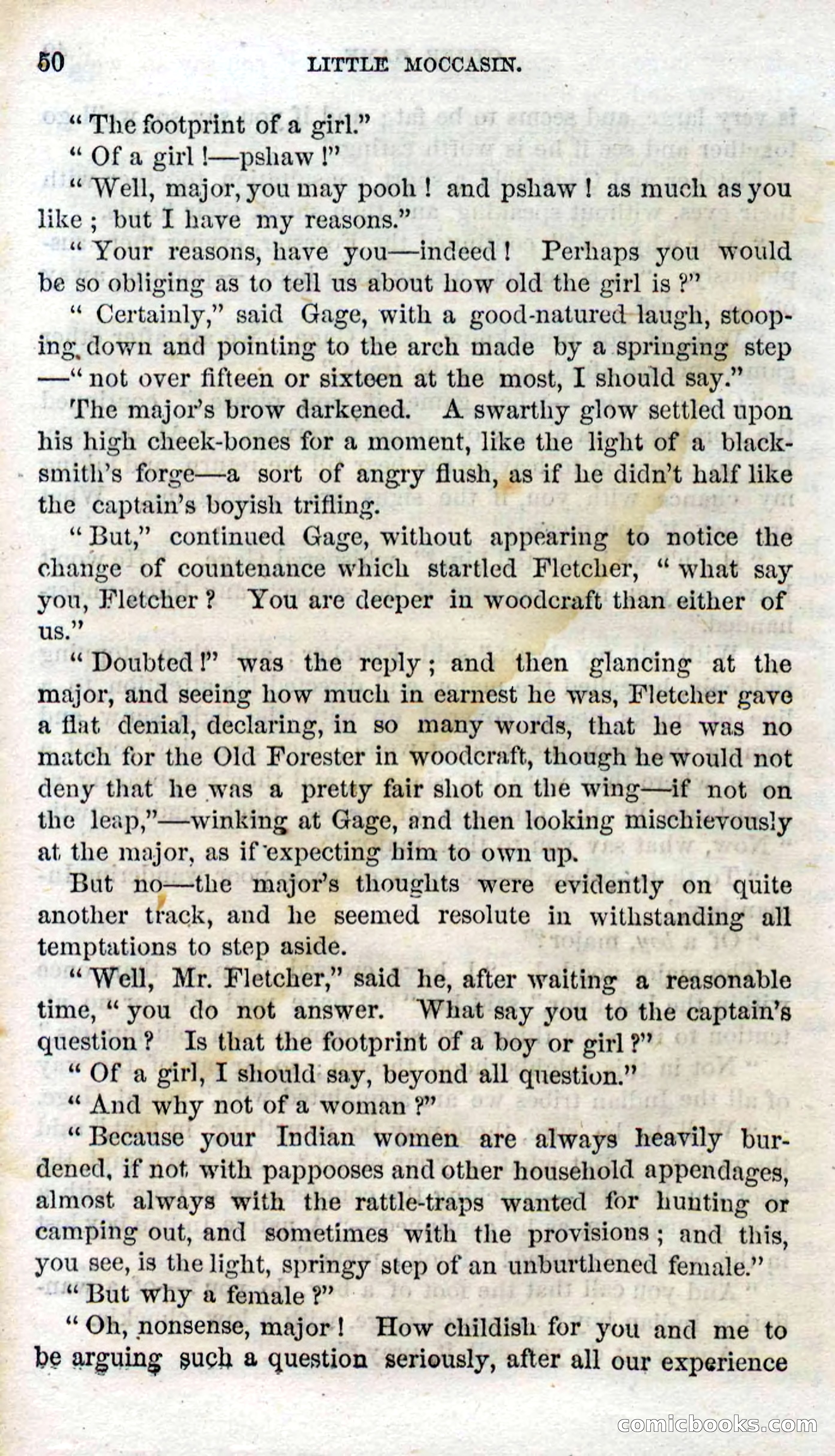 Beadle's Dime Novels No. 96: Little Moccasin — page 48 of 97