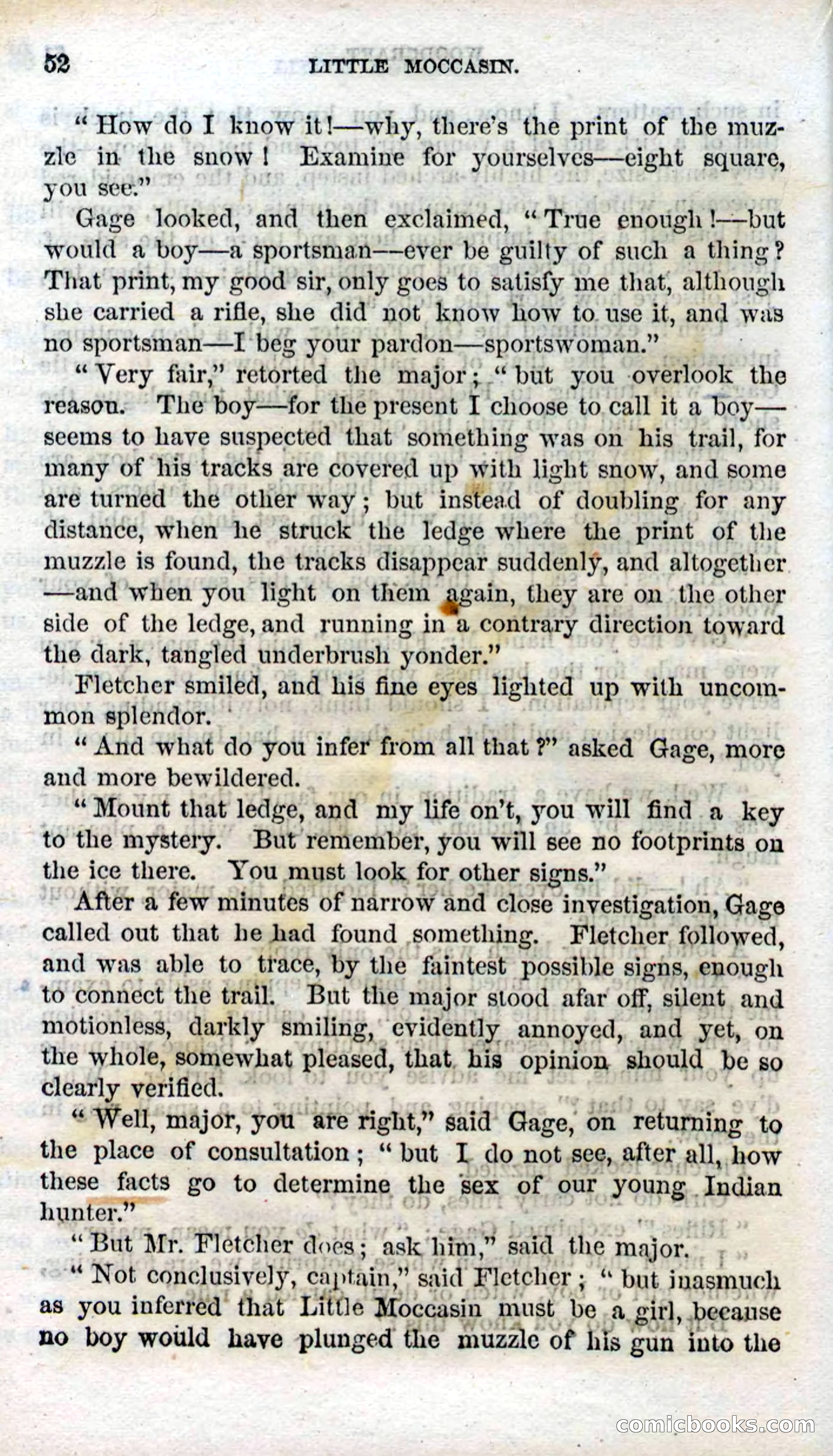 Beadle's Dime Novels No. 96: Little Moccasin — page 50 of 97