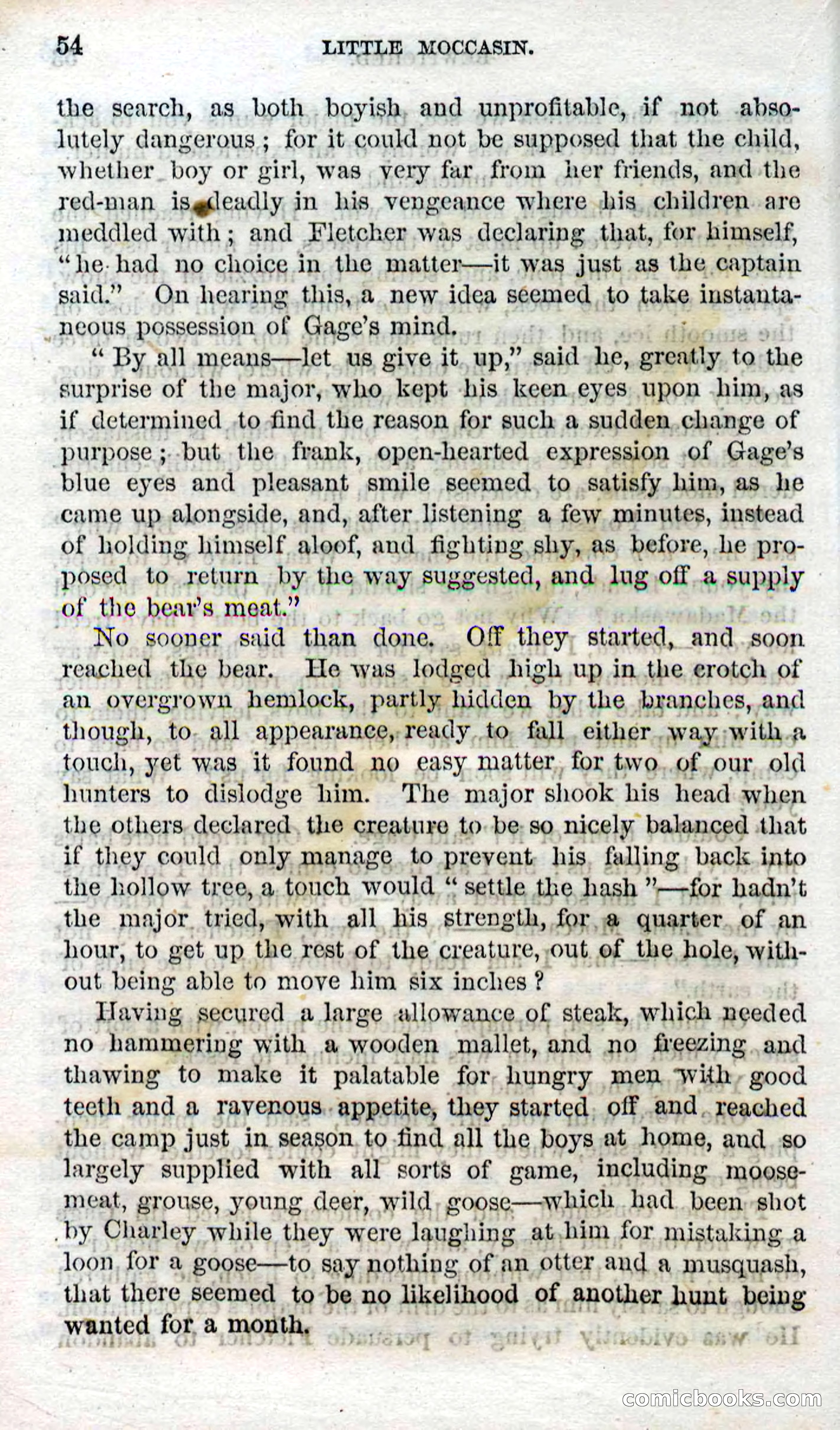 Beadle's Dime Novels No. 96: Little Moccasin — page 52 of 97