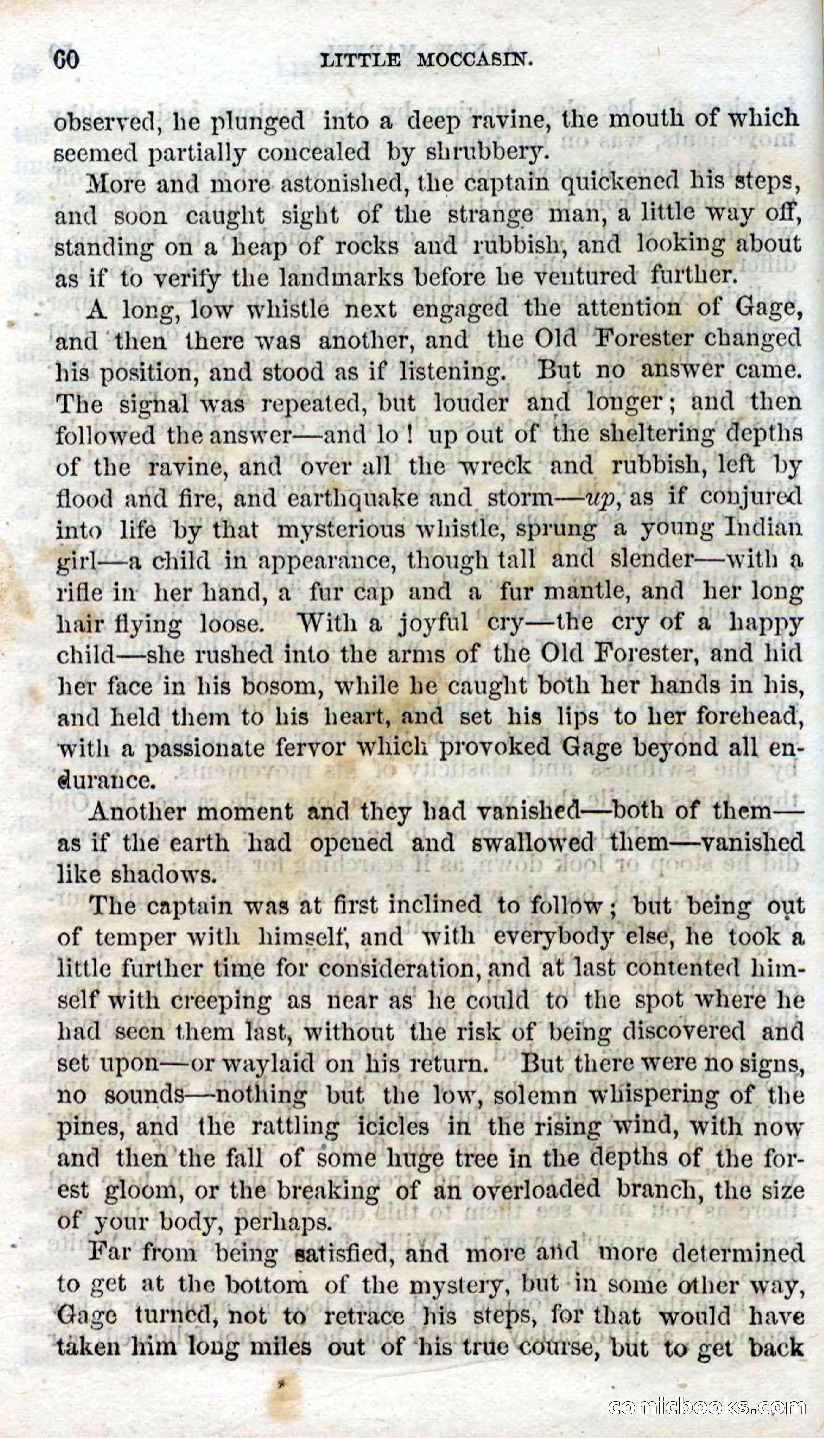 Beadle's Dime Novels No. 96: Little Moccasin — page 58 of 97