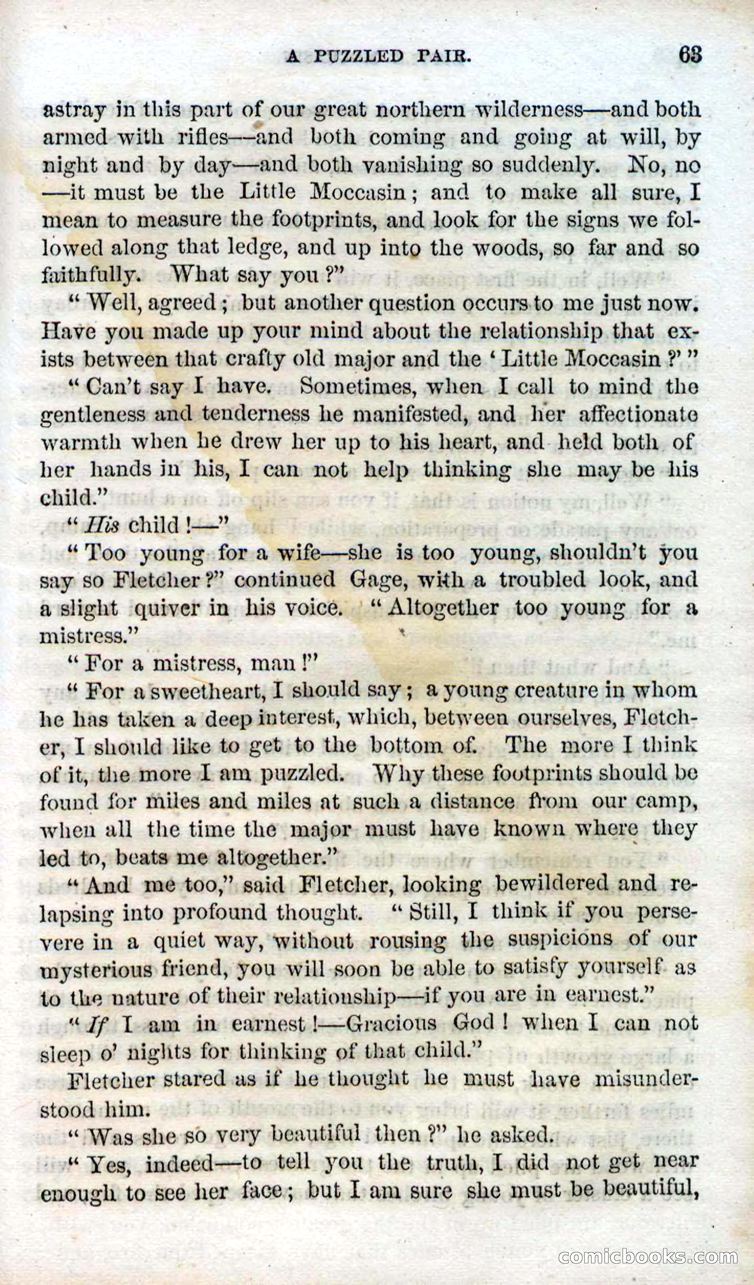 Beadle's Dime Novels No. 96: Little Moccasin — page 61 of 97