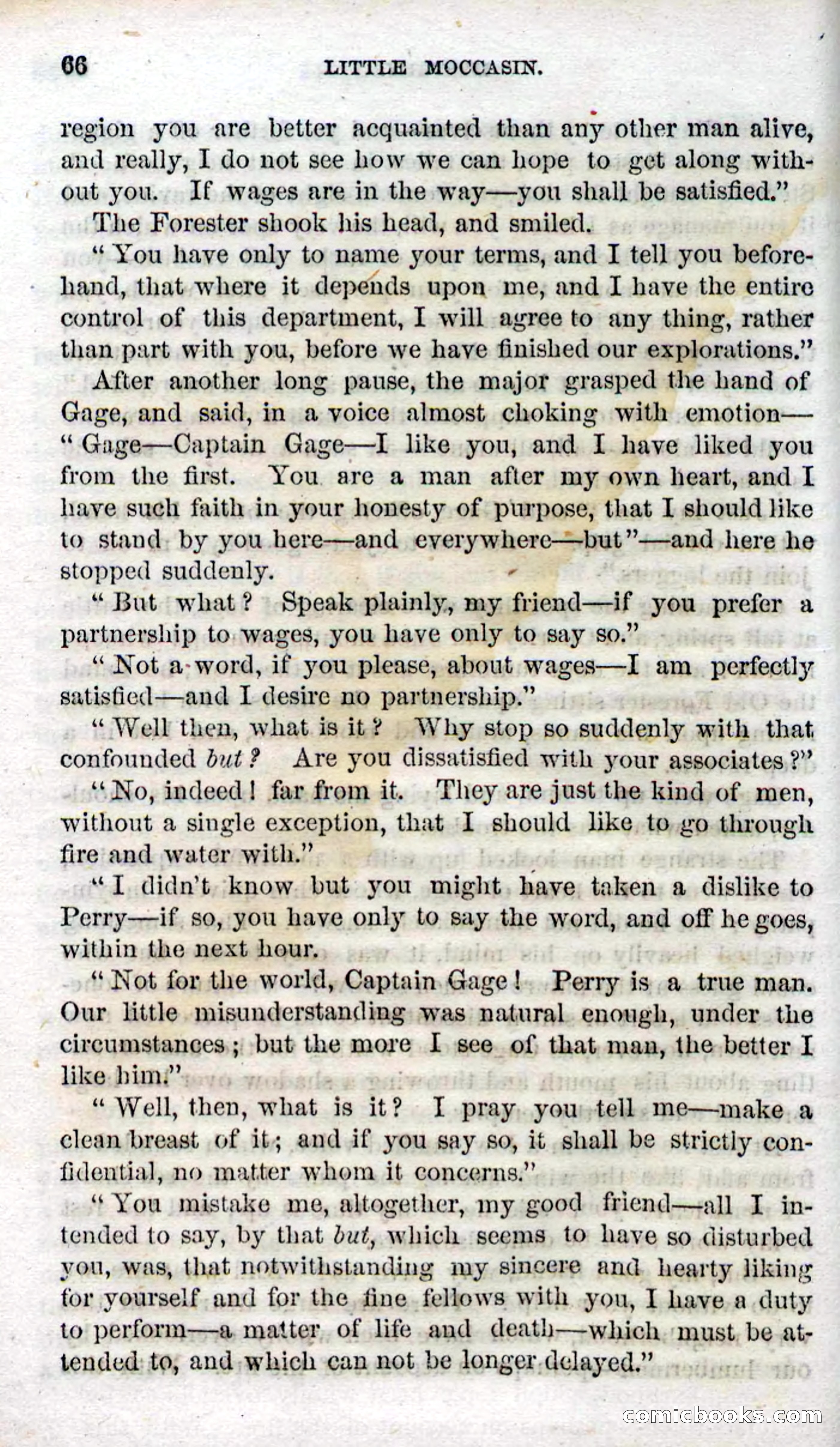 Beadle's Dime Novels No. 96: Little Moccasin — page 64 of 97