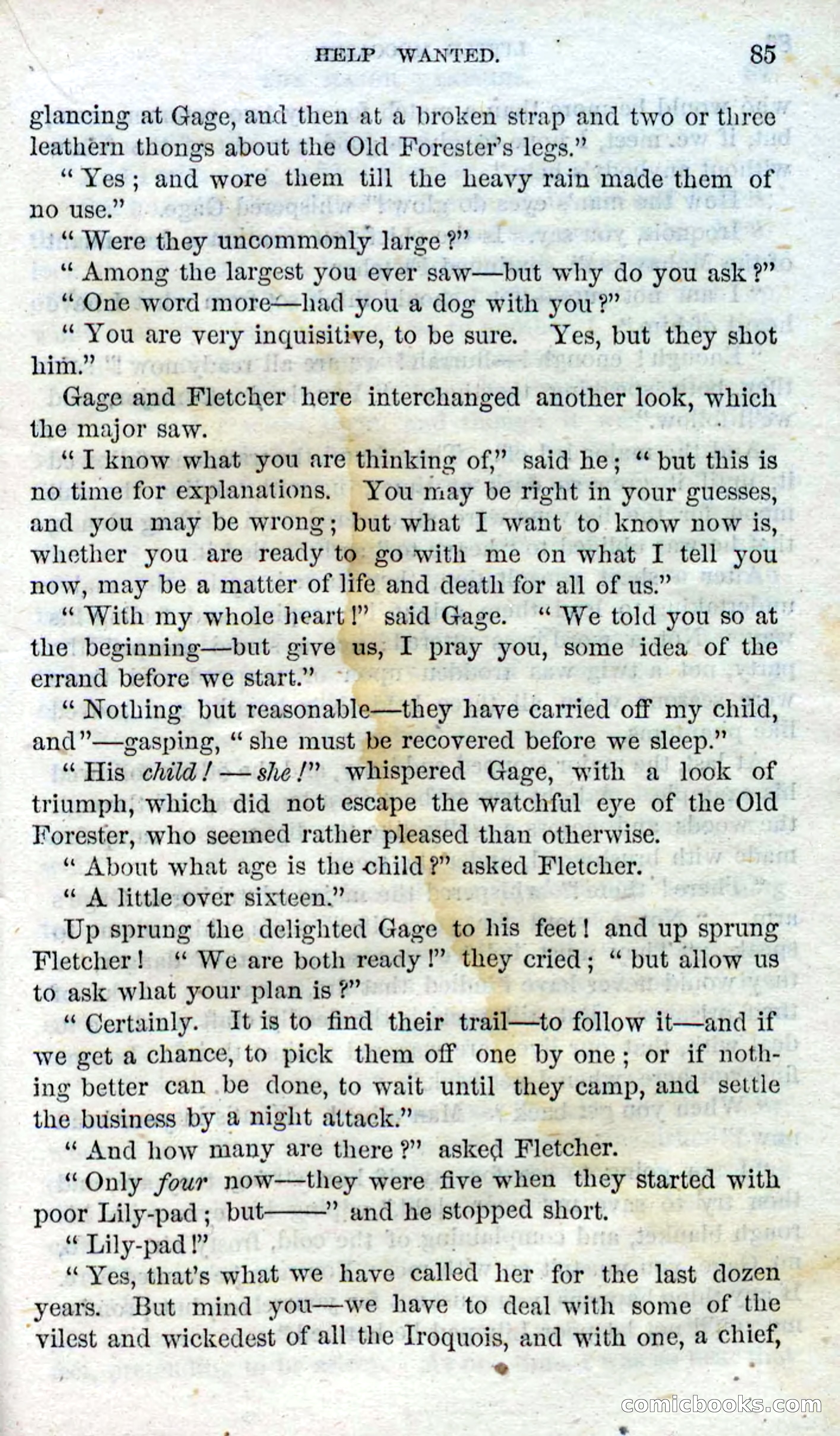 Beadle's Dime Novels No. 96: Little Moccasin — page 83 of 97