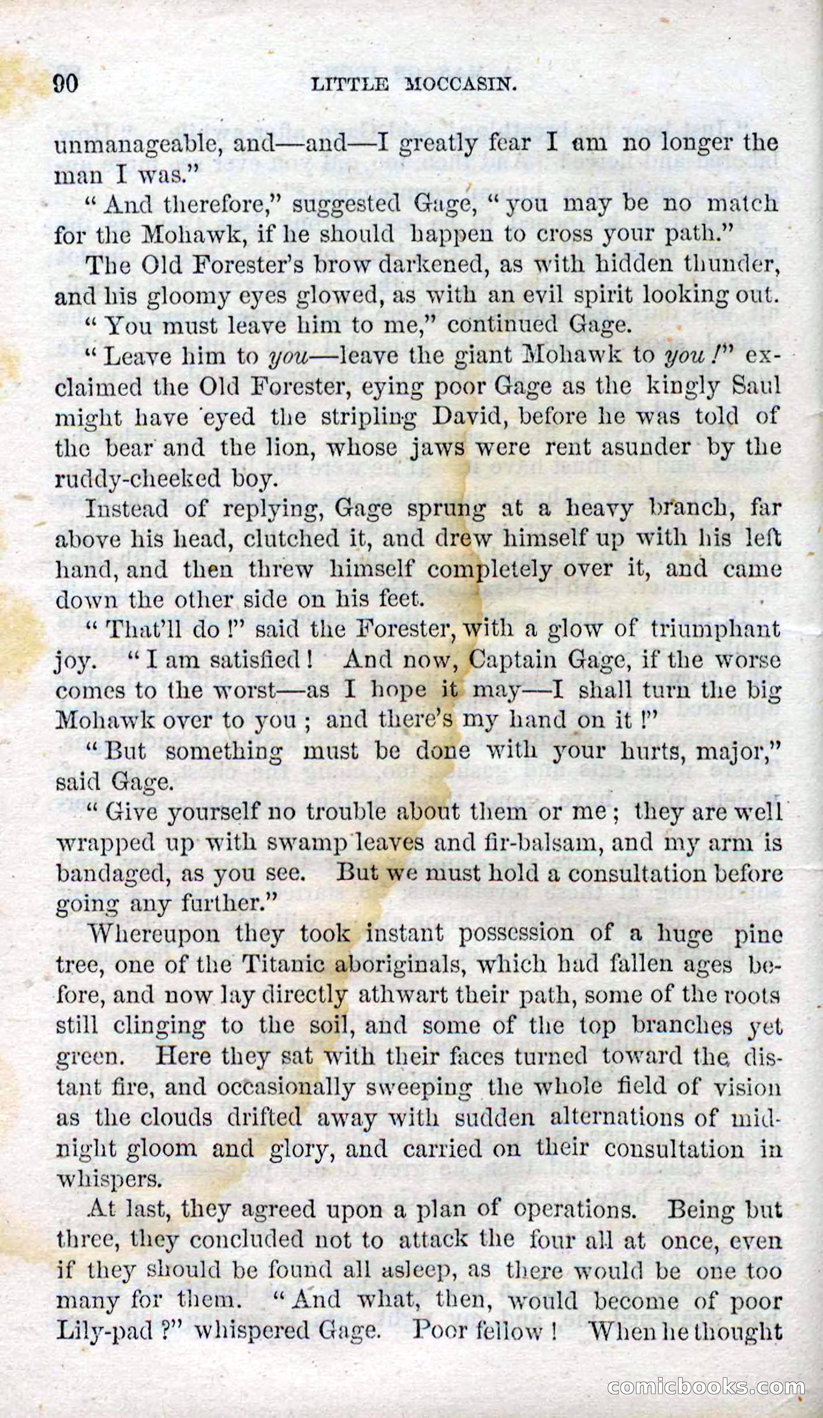 Beadle's Dime Novels No. 96: Little Moccasin — page 88 of 97