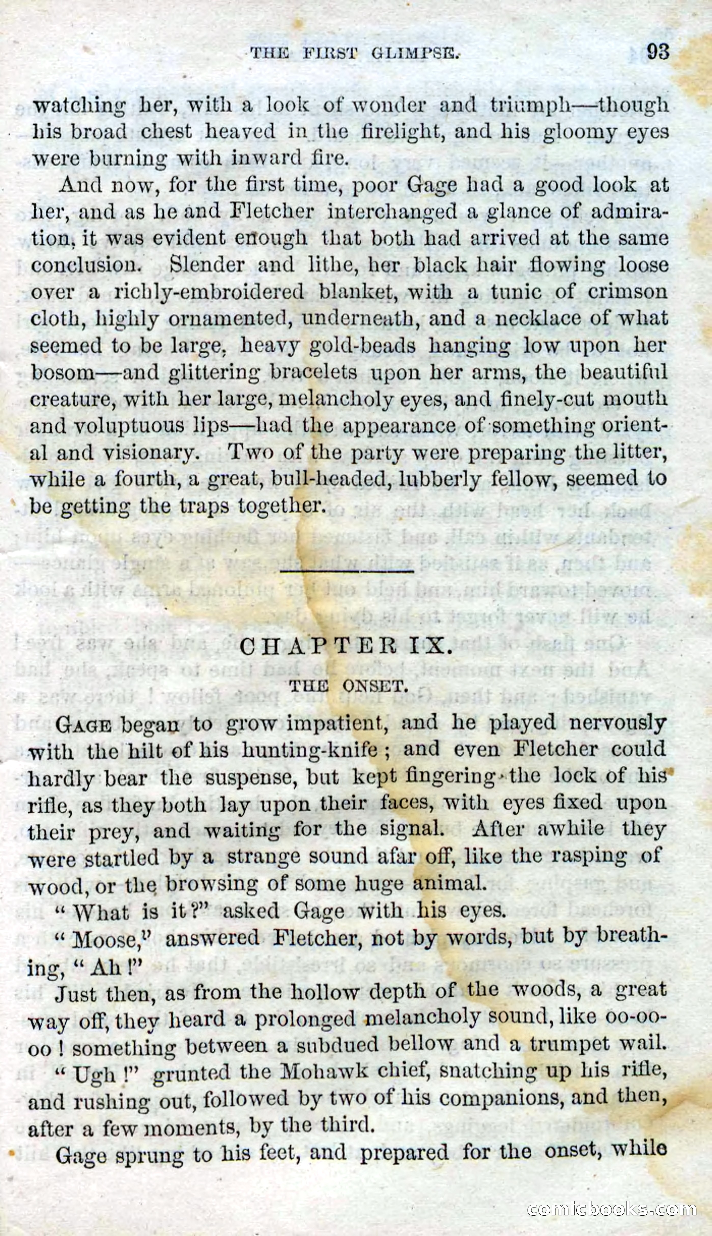 Beadle's Dime Novels No. 96: Little Moccasin — page 91 of 97