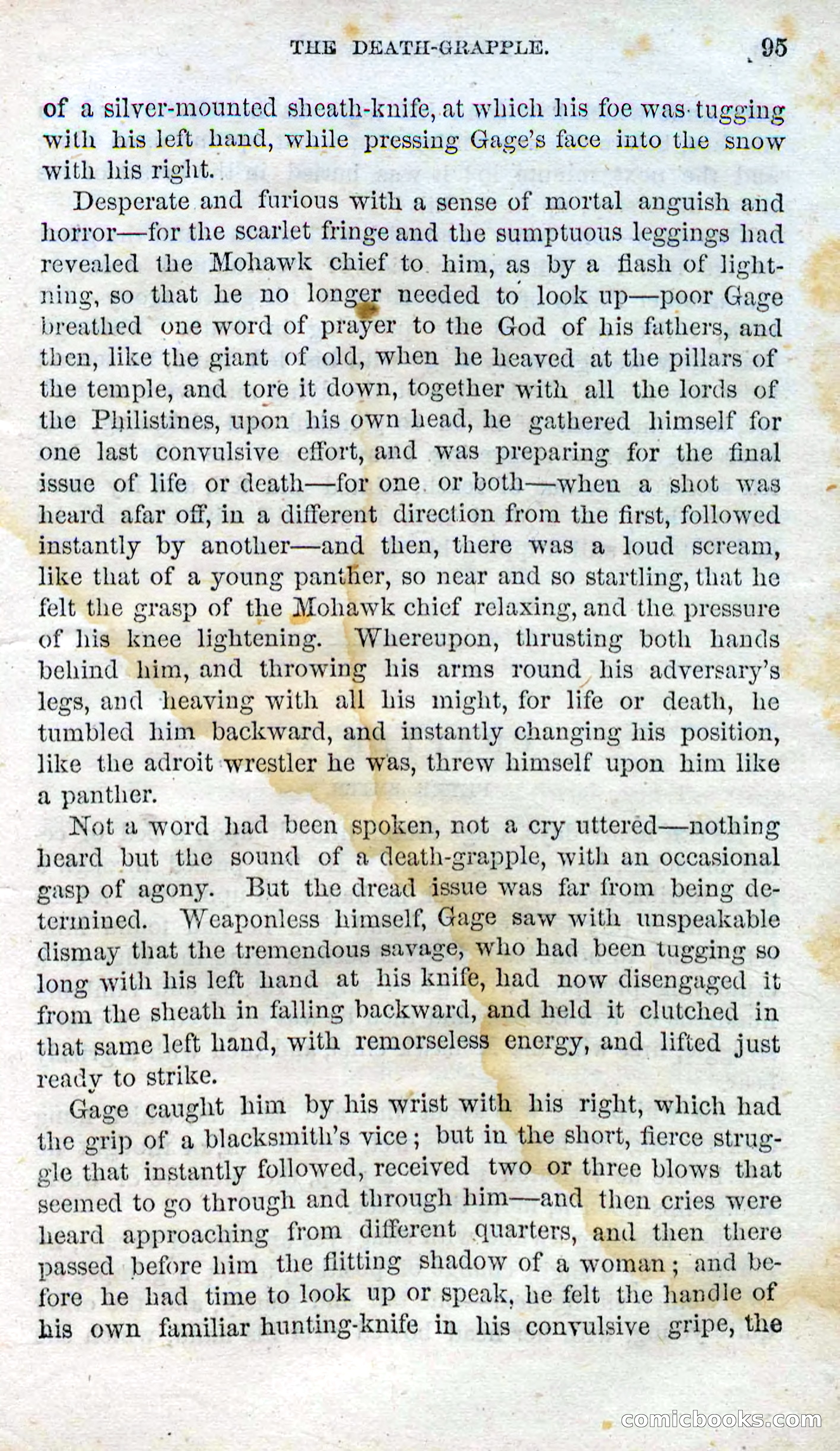 Beadle's Dime Novels No. 96: Little Moccasin — page 93 of 97