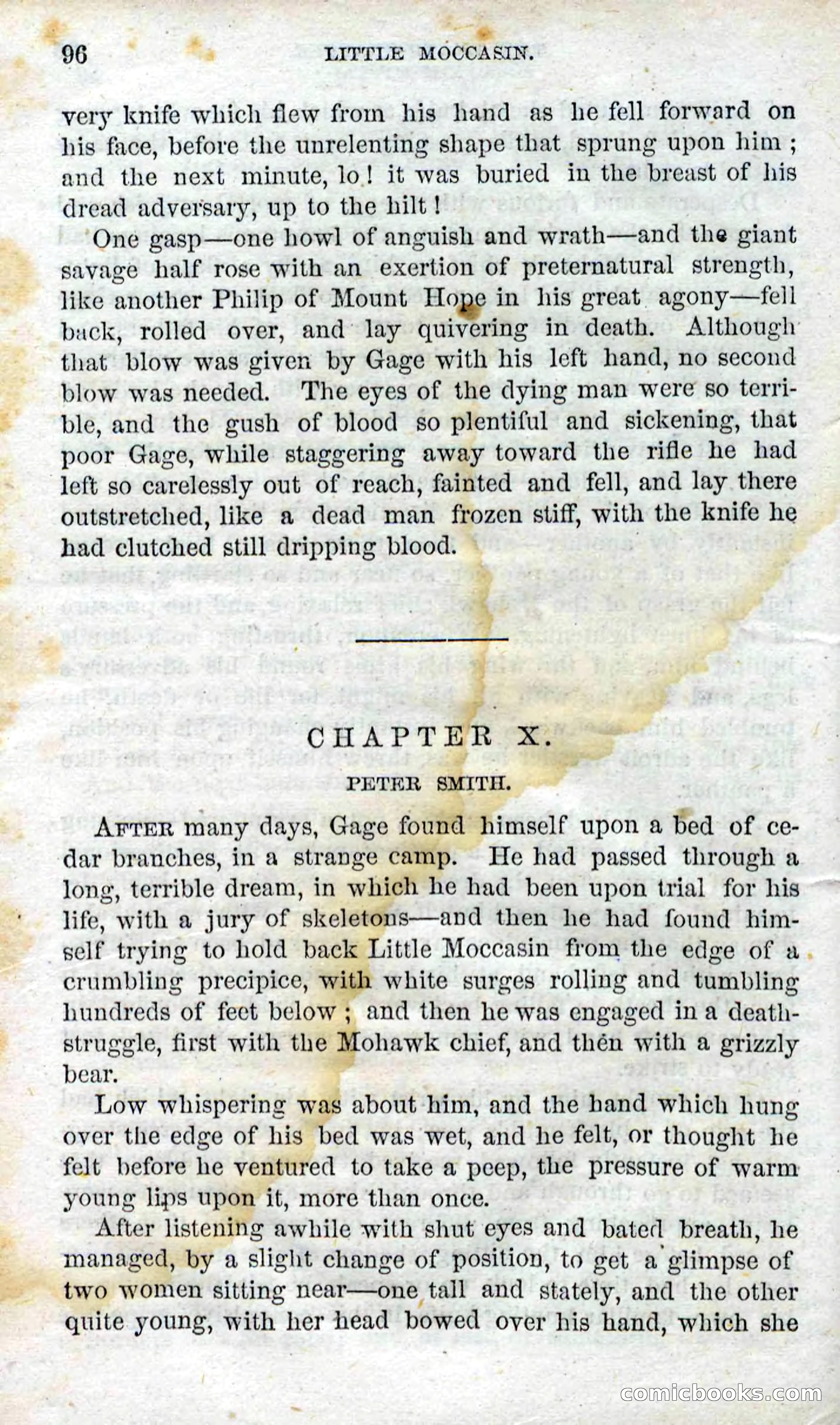 Beadle's Dime Novels No. 96: Little Moccasin — page 94 of 97